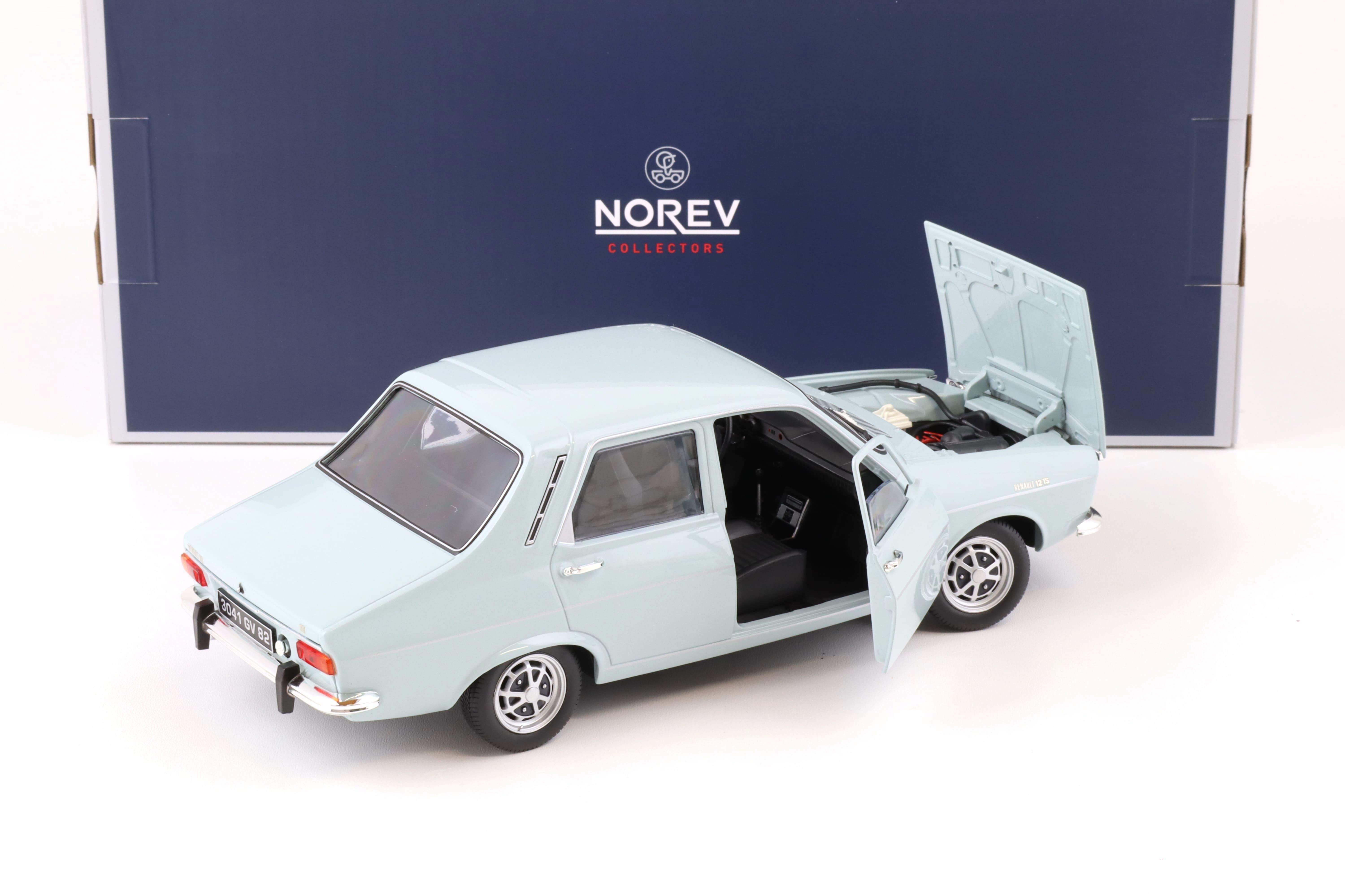 1:18 Norev Renault 12 TS 1974 light blue