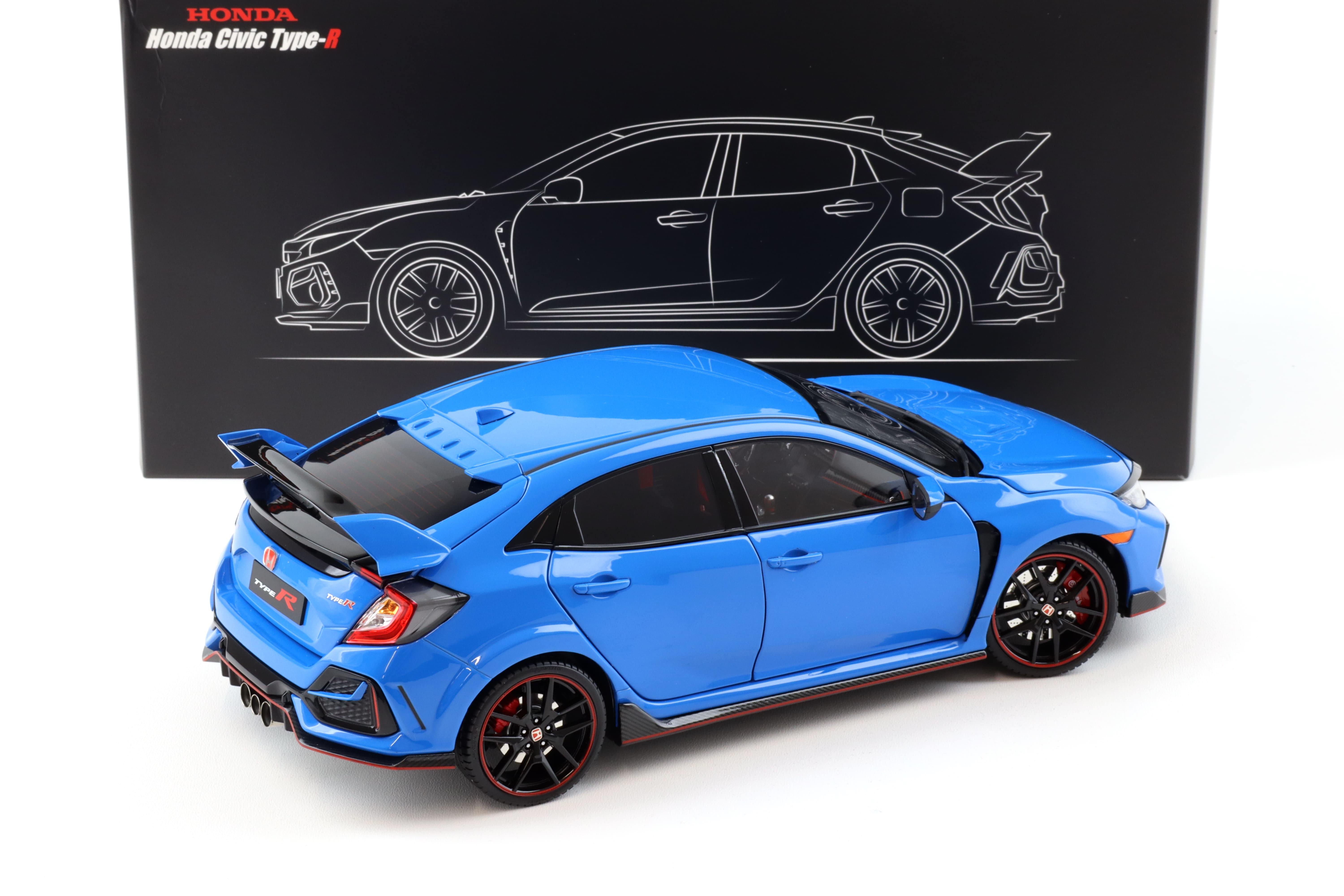 1:18 LCD Models Honda Civic Type-R FK8 Racing blue 2020 LCD18005B-RB