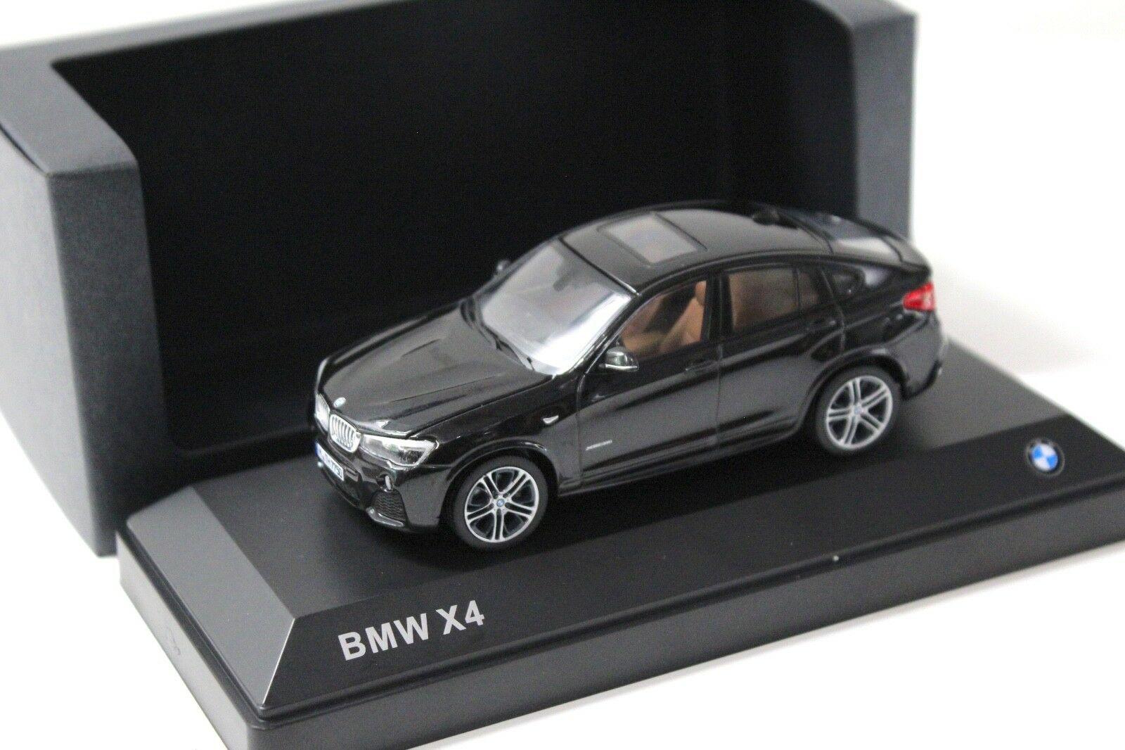 1:43 Herpa BMW X4 (F26) saphir black DEALER VERSION