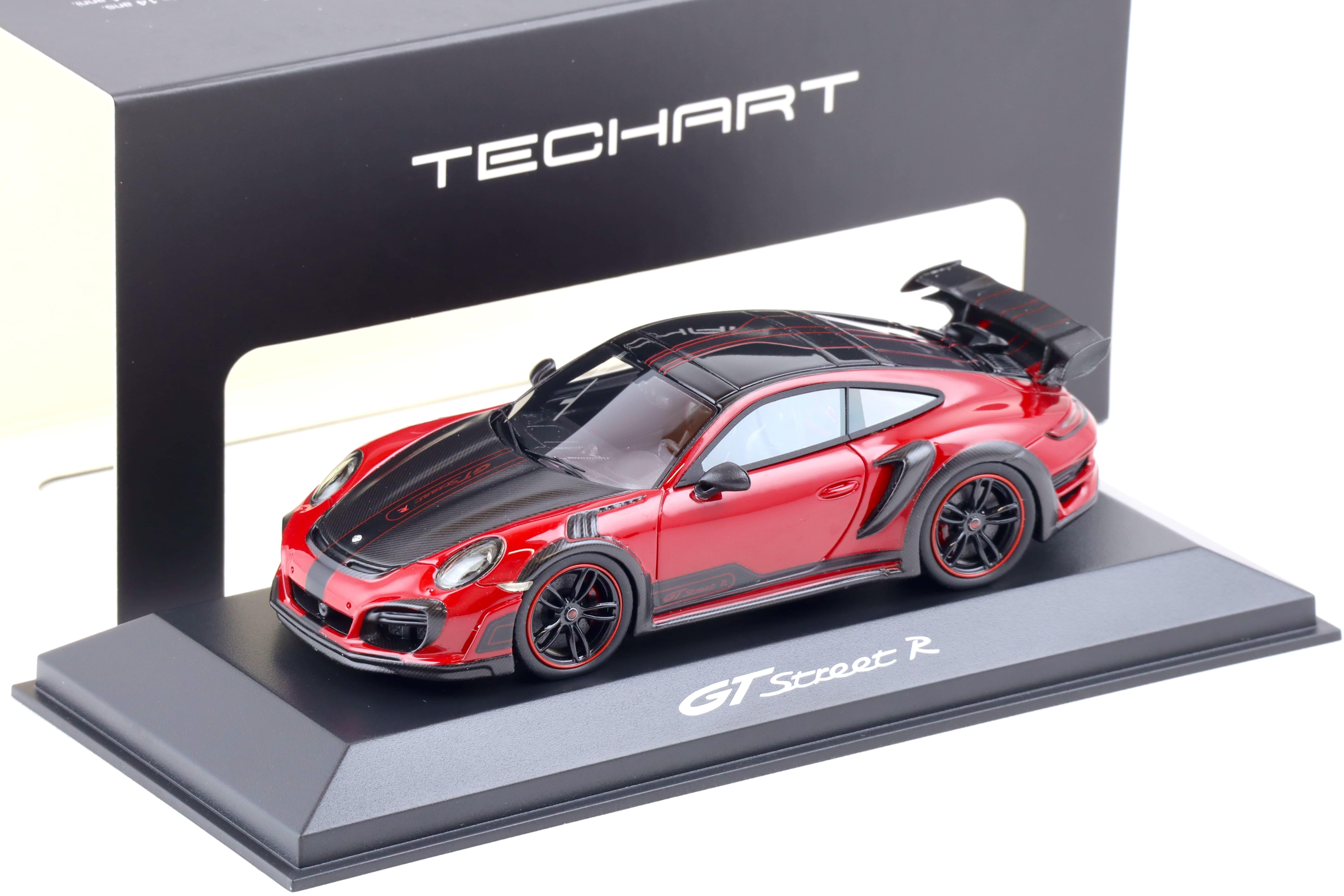 1:43 TECHART Collection Porsche 911 (991) Techart GTStreet R Coupe Karmin red