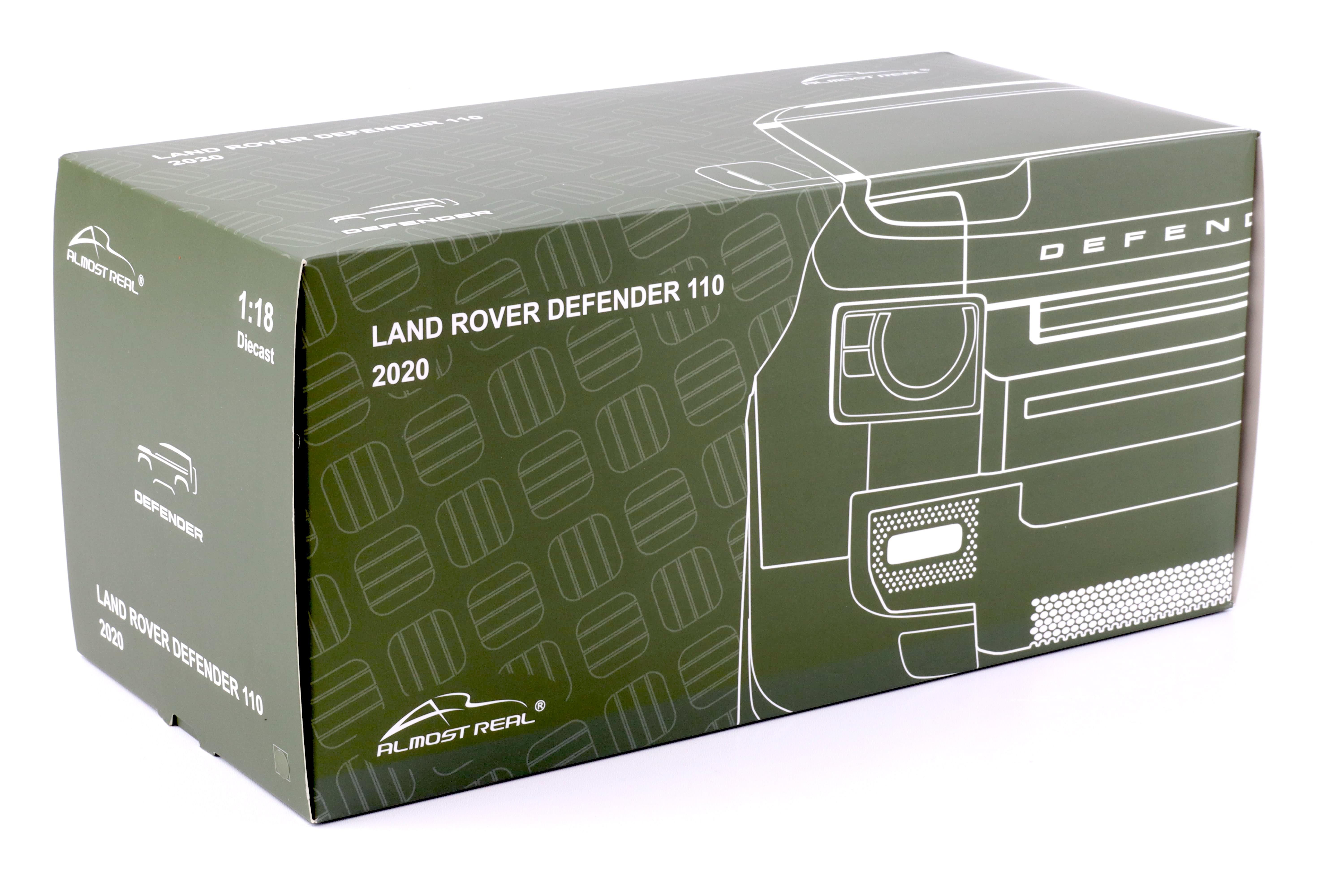 1:18 Almost Real Land Rover Defender 110 Pangea green 2020