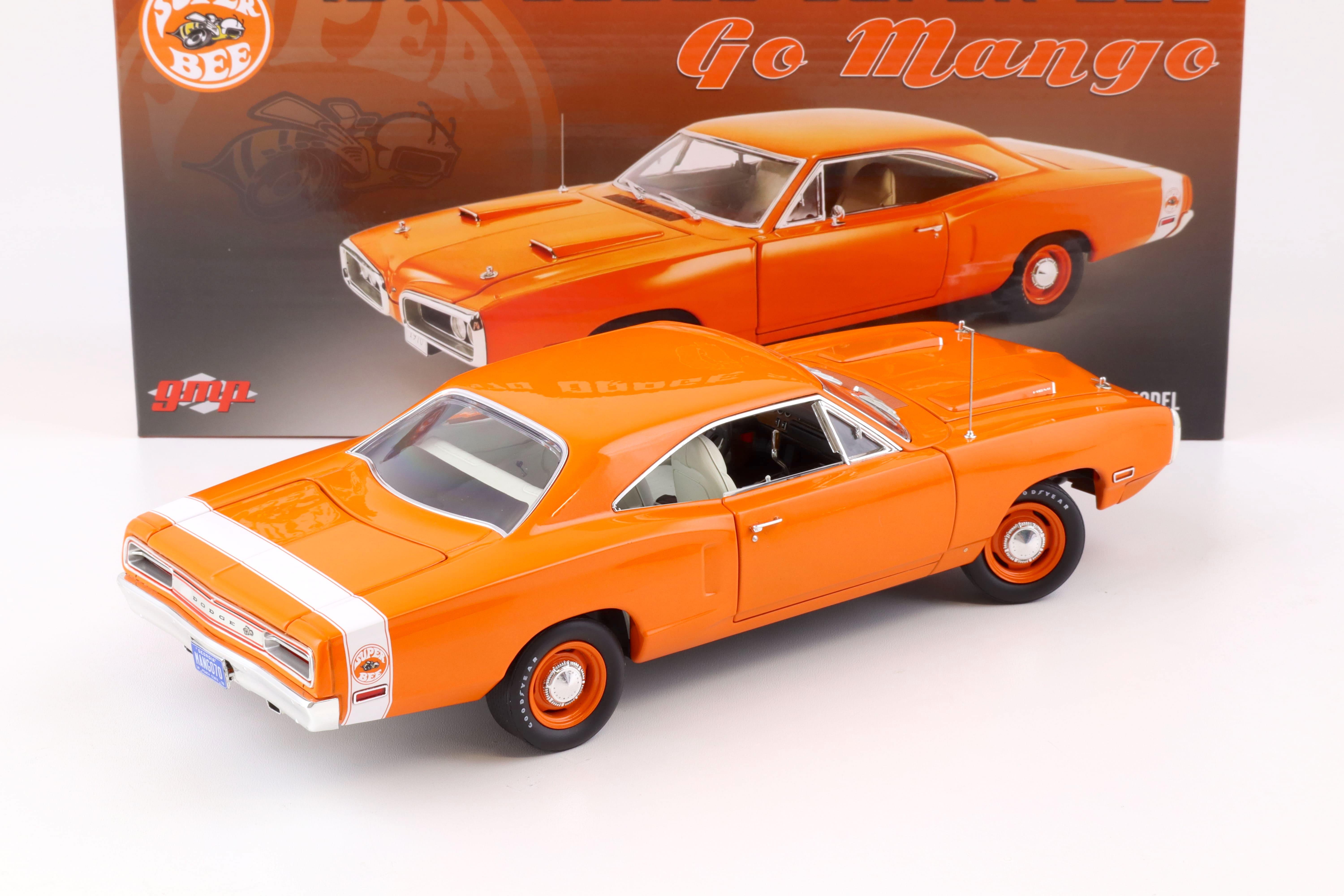 1:18 GMP 1970 Dodge Coronet Super Bee Go Mango orange 18956
