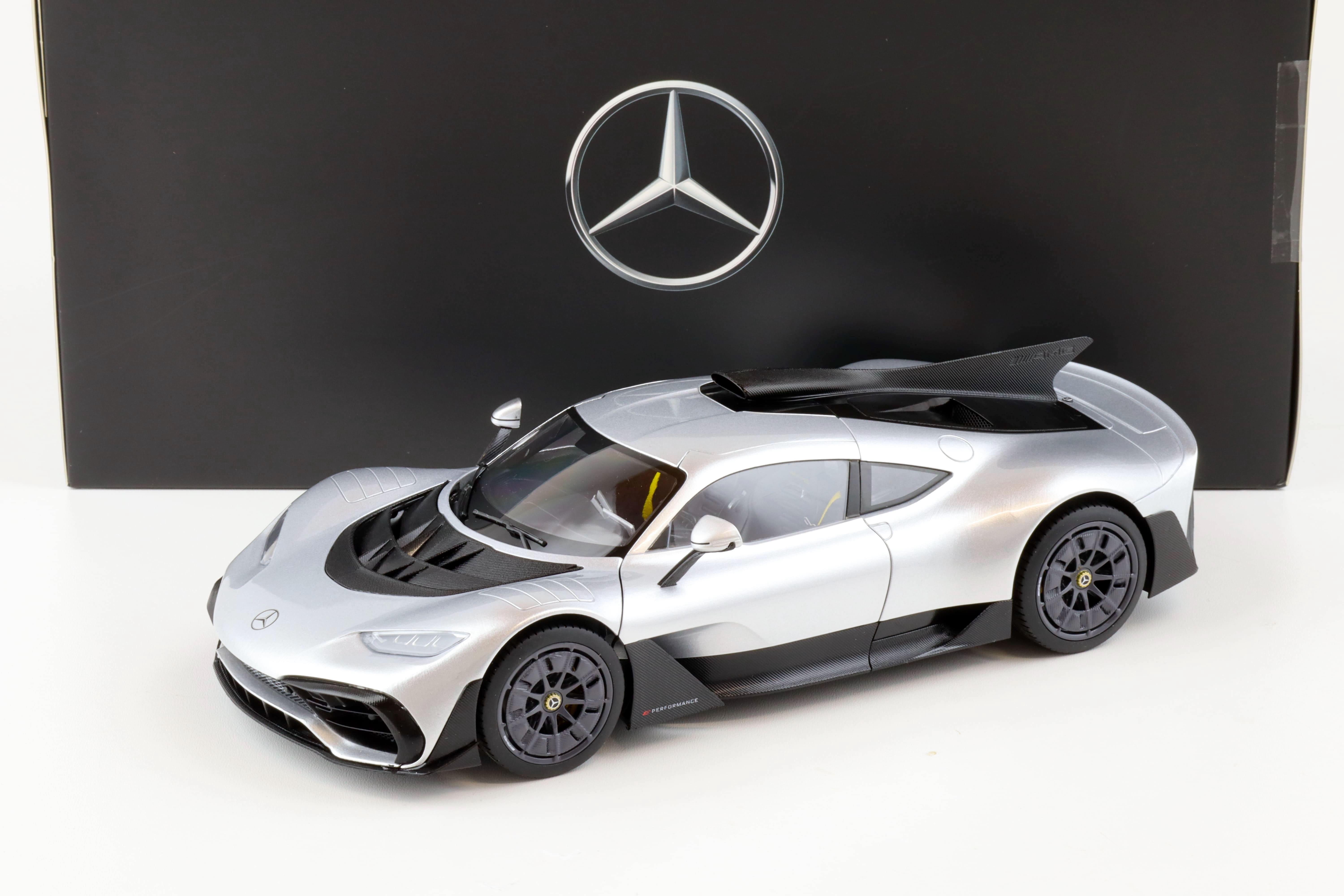 1:18 NZG Mercedes AMG ONE (C298) hightech silver 2022 DEALER VERSION