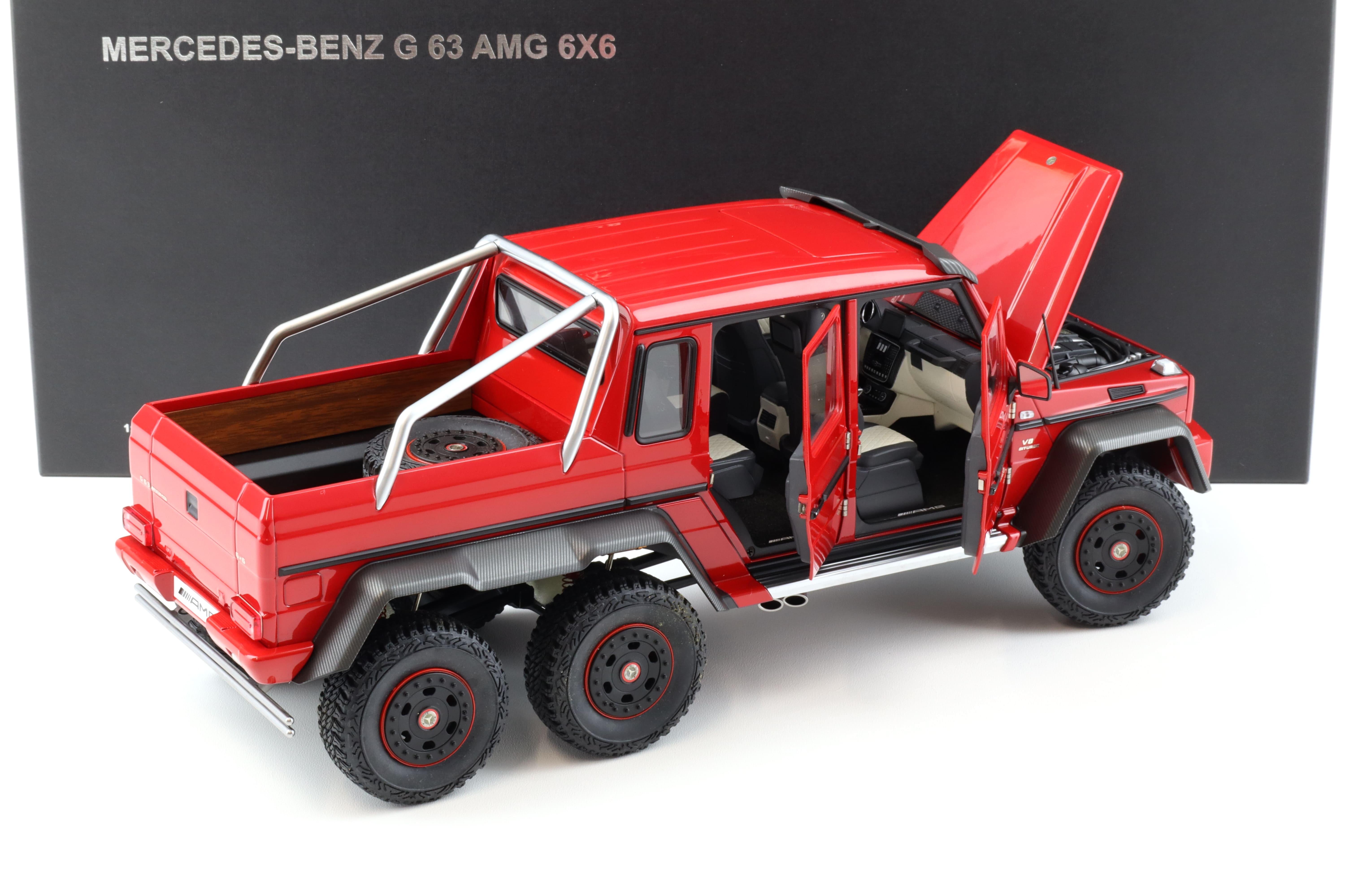 1:18 AUTOart 2013 Mercedes G63 AMG 6x6 red 76304