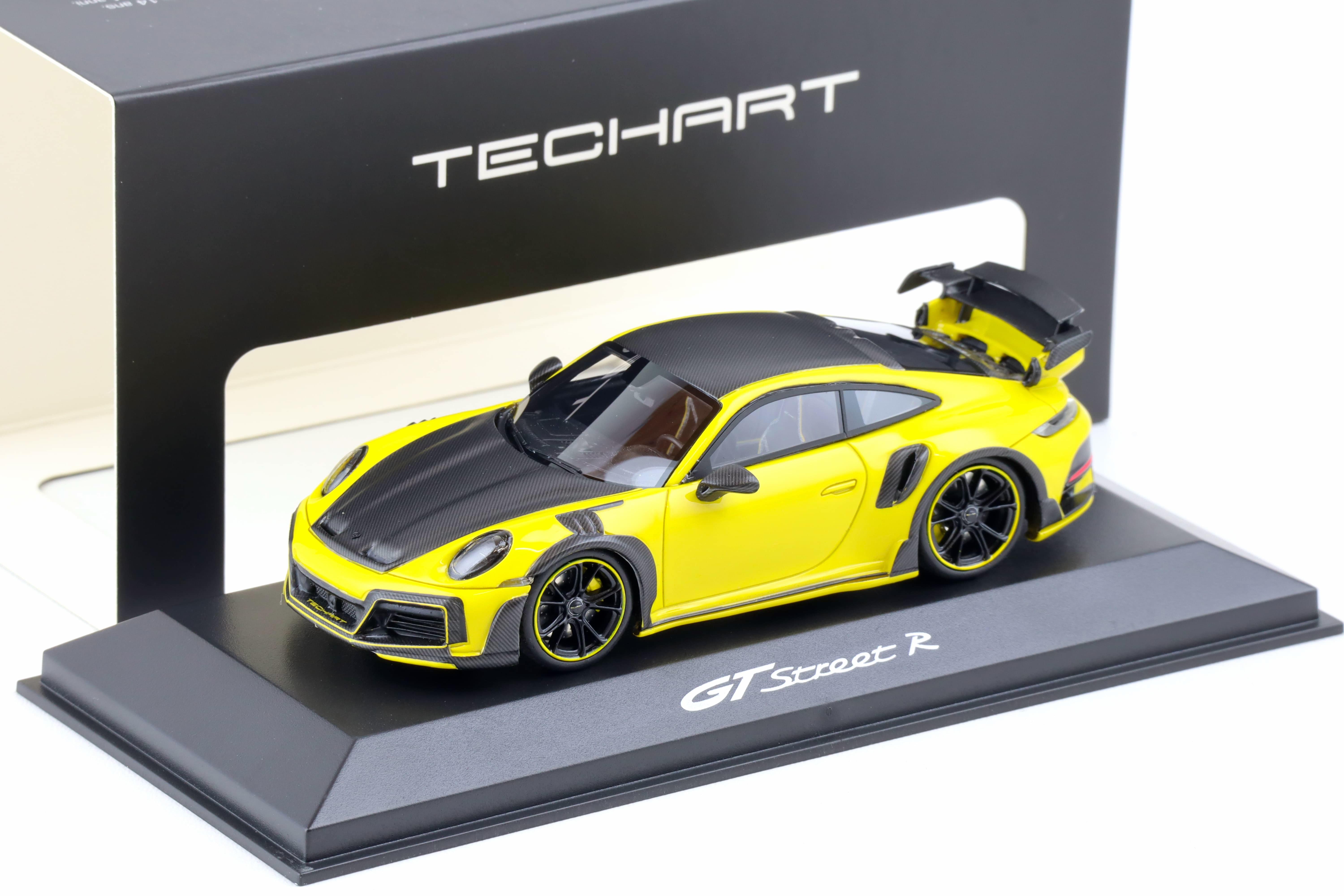 1:43 TECHART Collection Porsche 911 (992) Techart GTStreet R Coupe Racing yellow