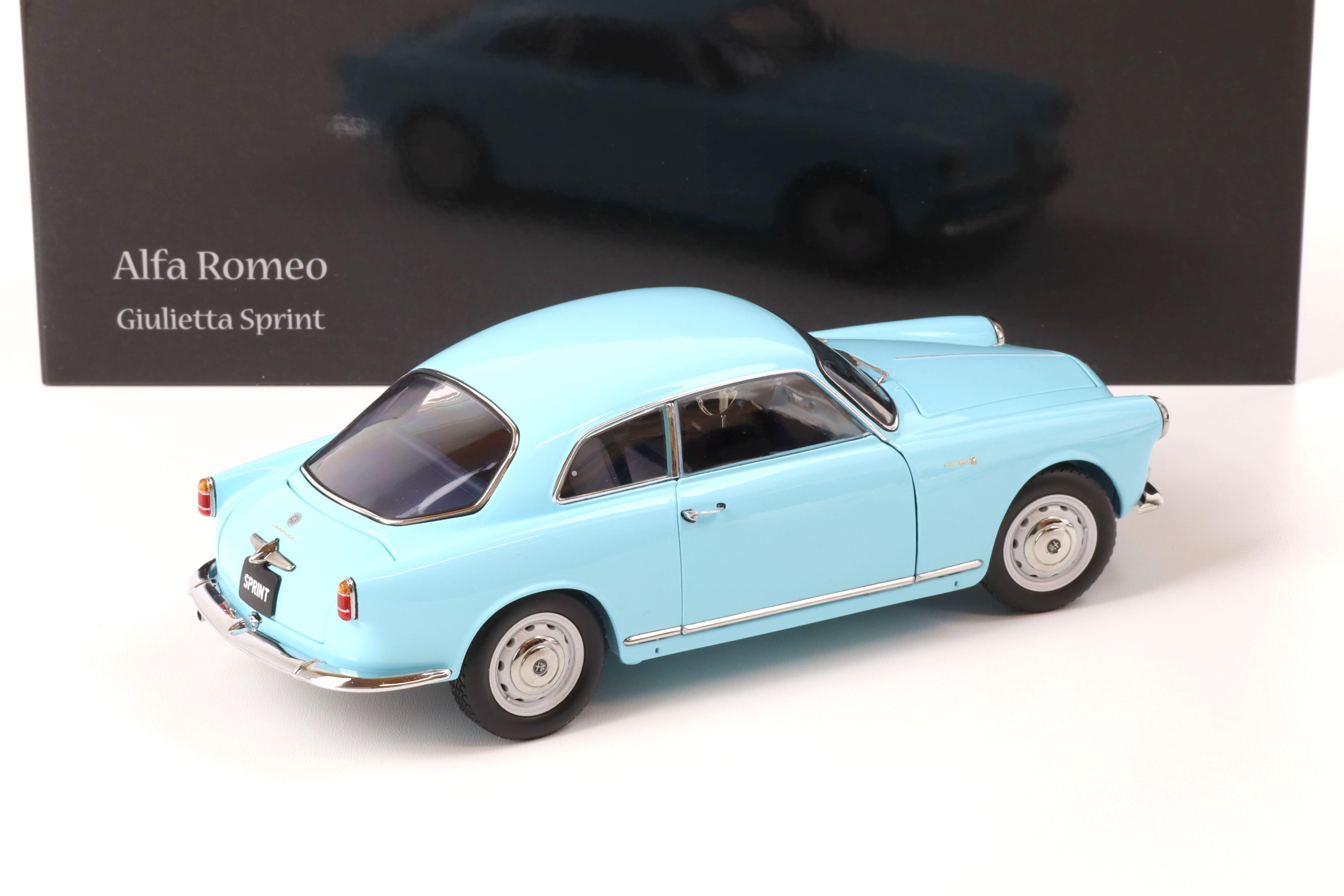 1:18 Kyosho 1954 Alfa Romeo Giulietta Sprint light blue 08957BL