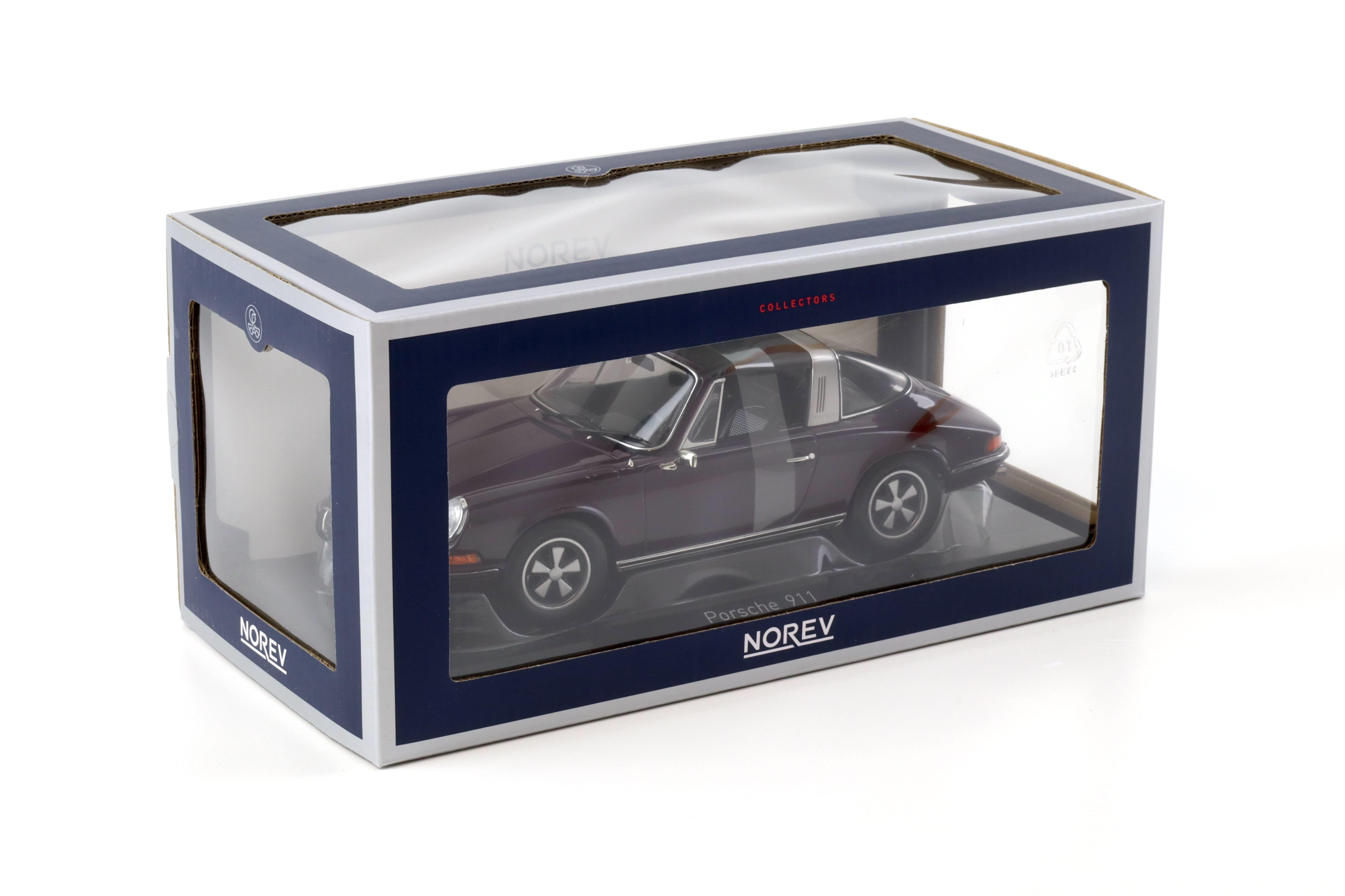 1:18 Norev Porsche 911 T Targa 2.4 Violet 1971