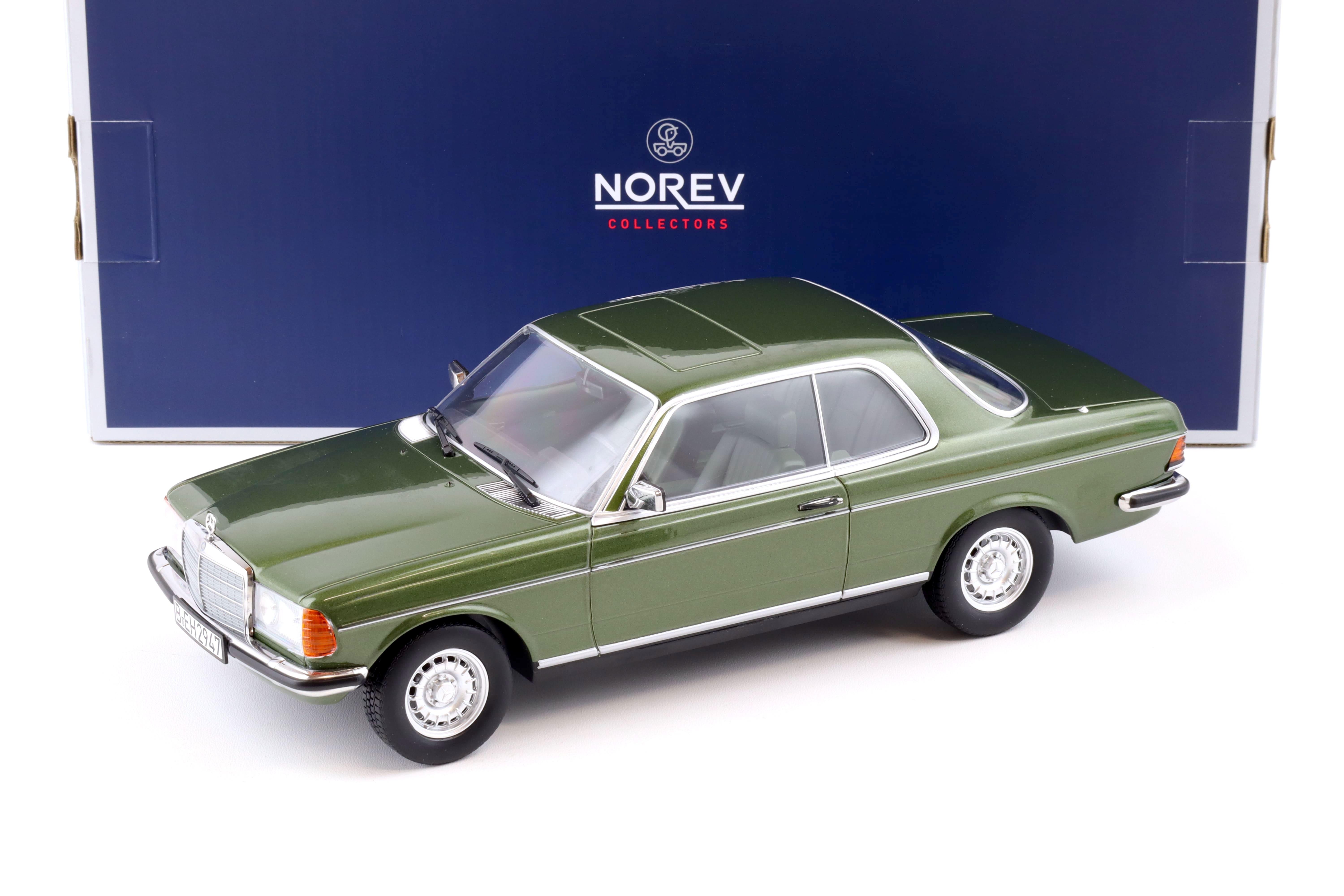1:18 Norev Mercedes 280 CE Coupe 1980 green metallic 