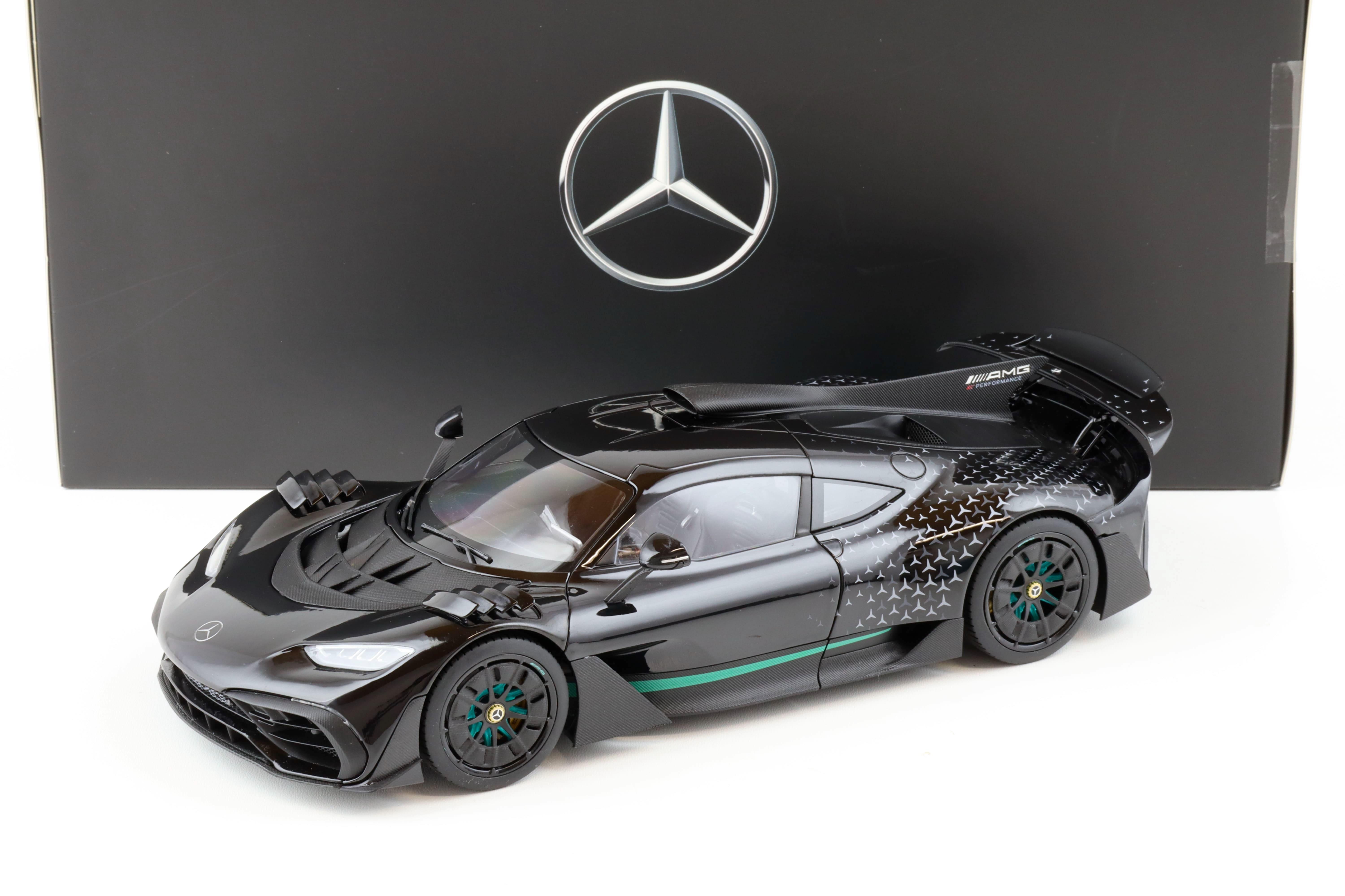 1:18 NZG Mercedes AMG ONE (C298) hyper black 2022 DEALER VERSION