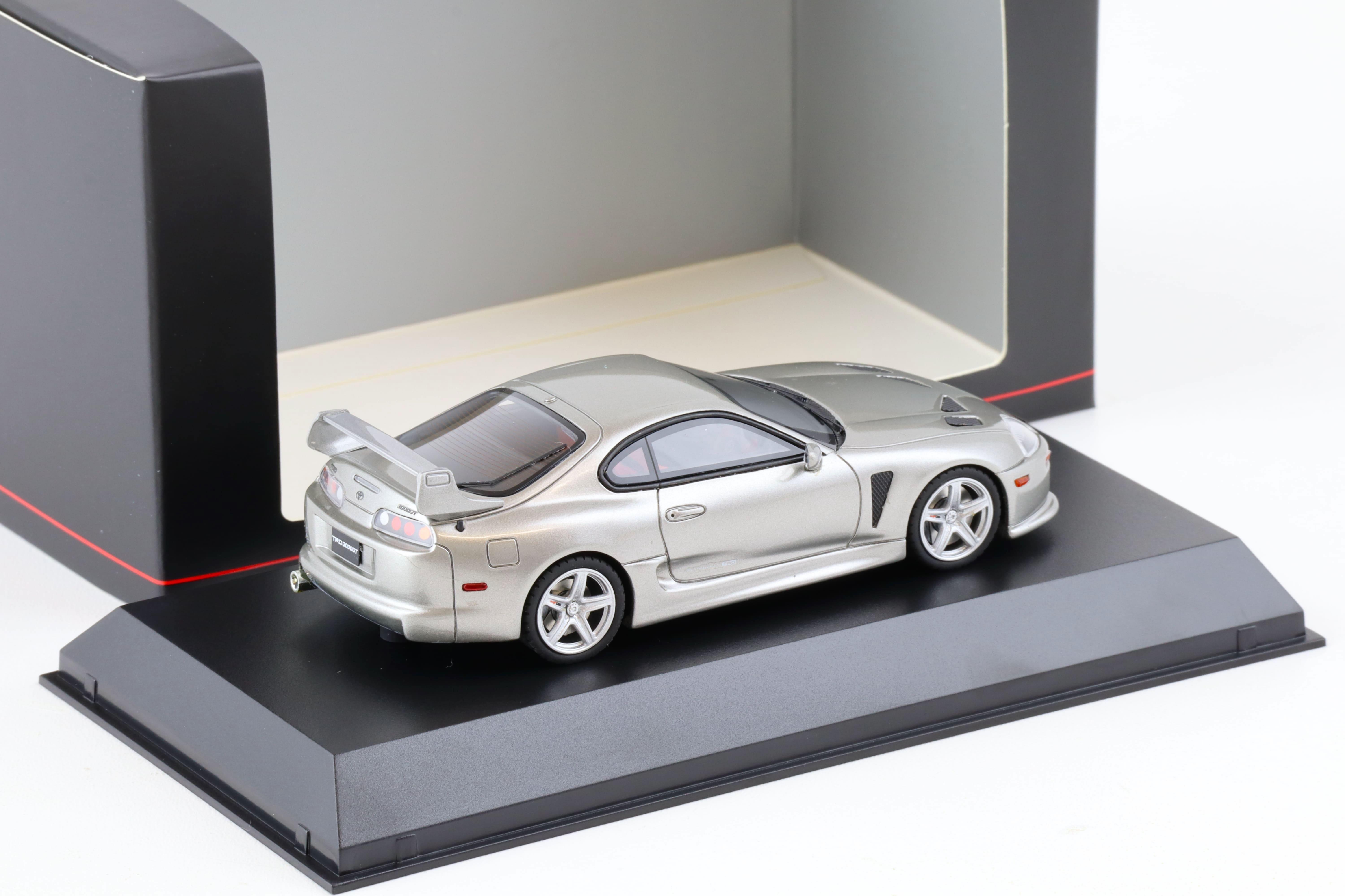 1:43 Kyosho Toyota Supra TRD 3000GT Coupe silver metallic 1998