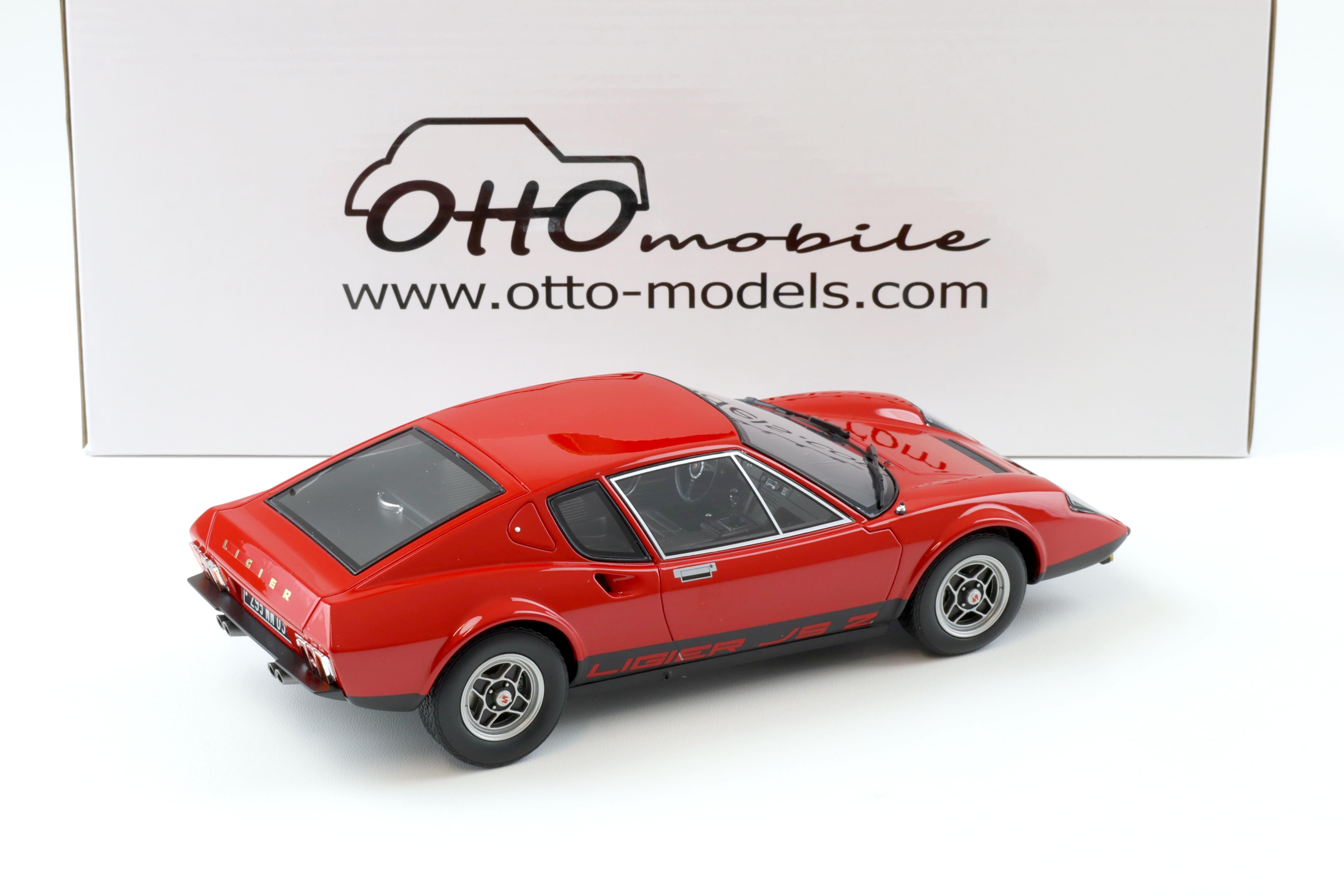 1:18 OTTO mobile OT1103 Ligier JS2 Coupe 1971 red