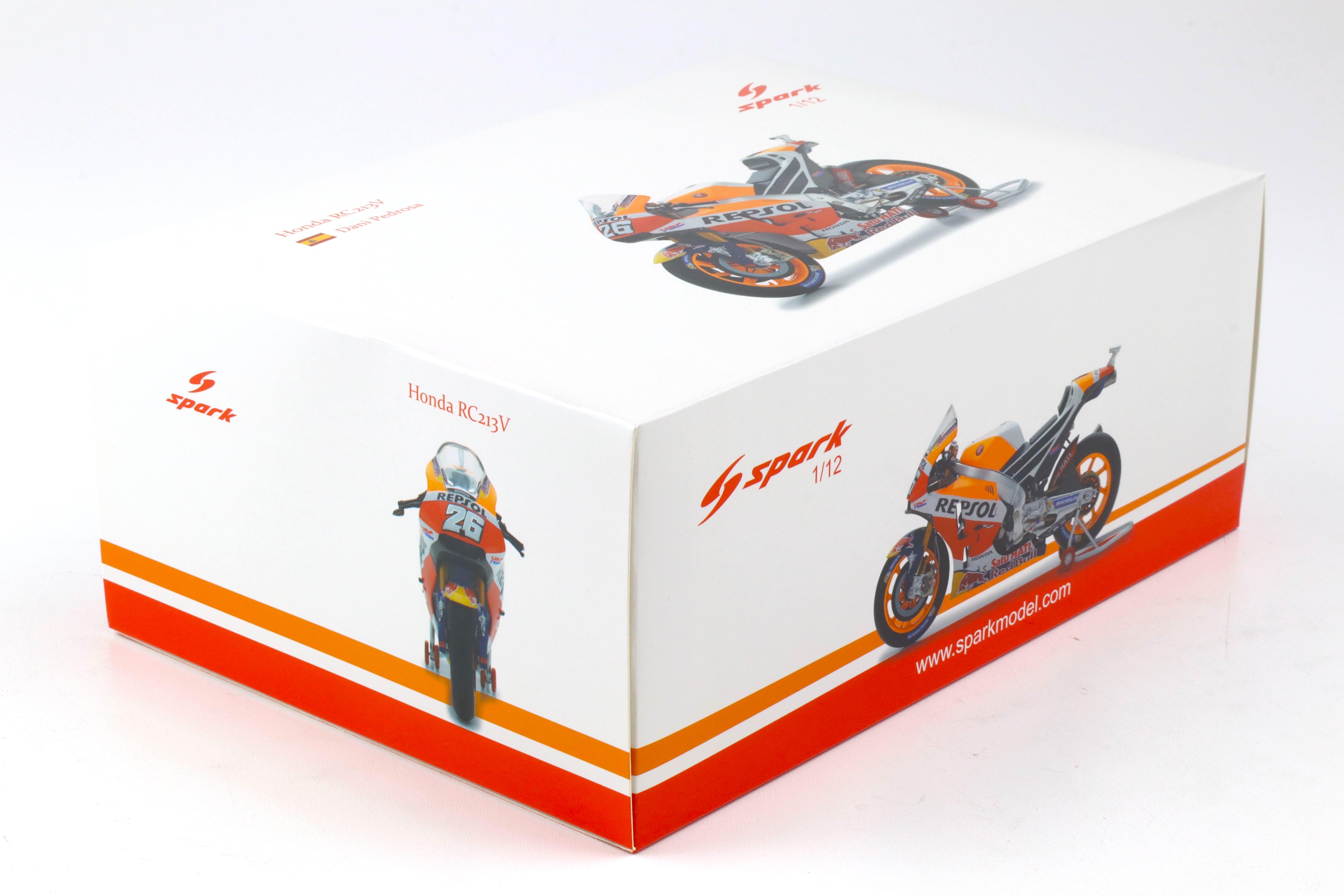 1:12 Spark Honda RC213V Team Repsol Dani Pedrosa #26 Moto GP 2016 M12016