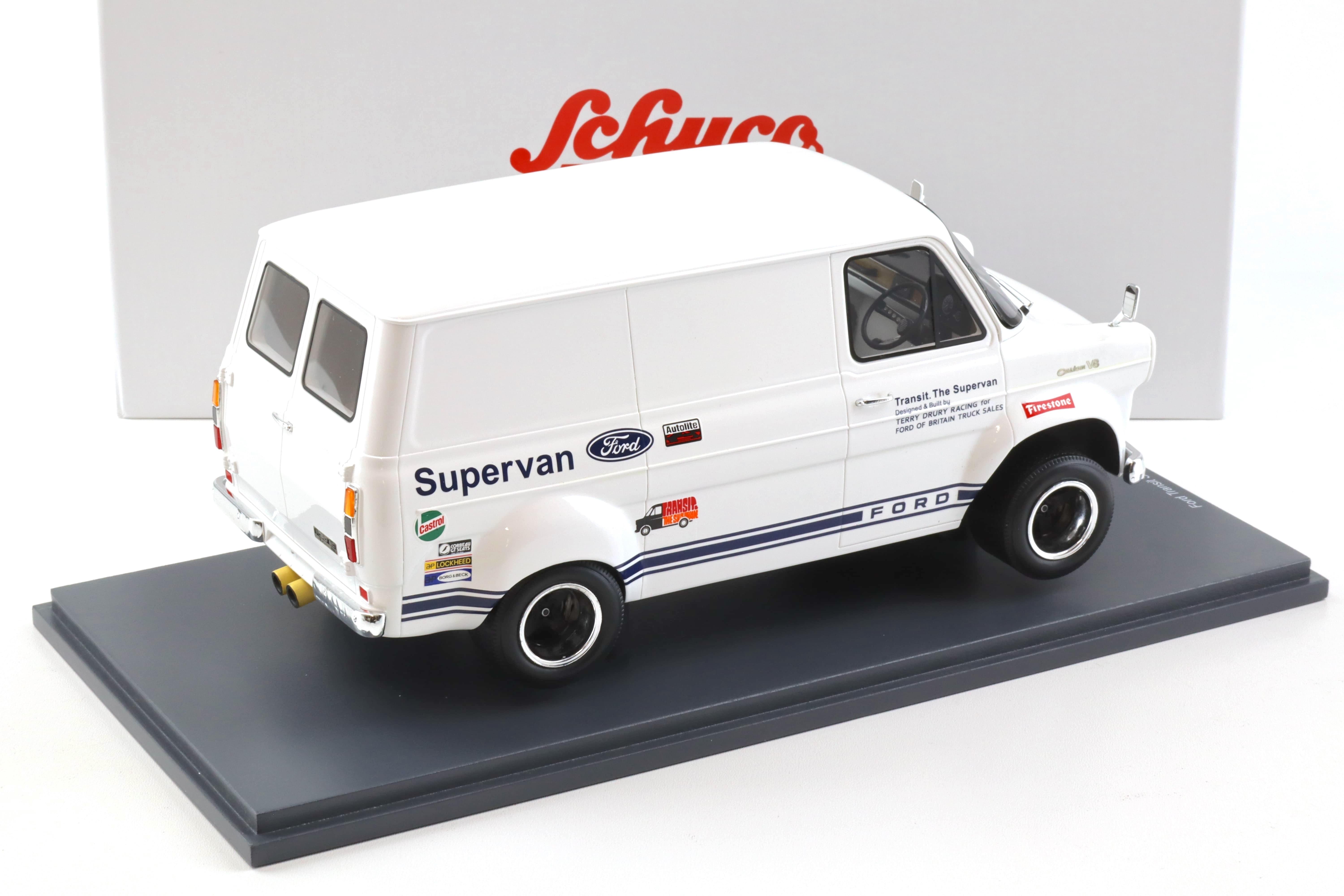 1:18 Schuco PRO.R18 Ford Transit SuperVan 1 - 1971 white