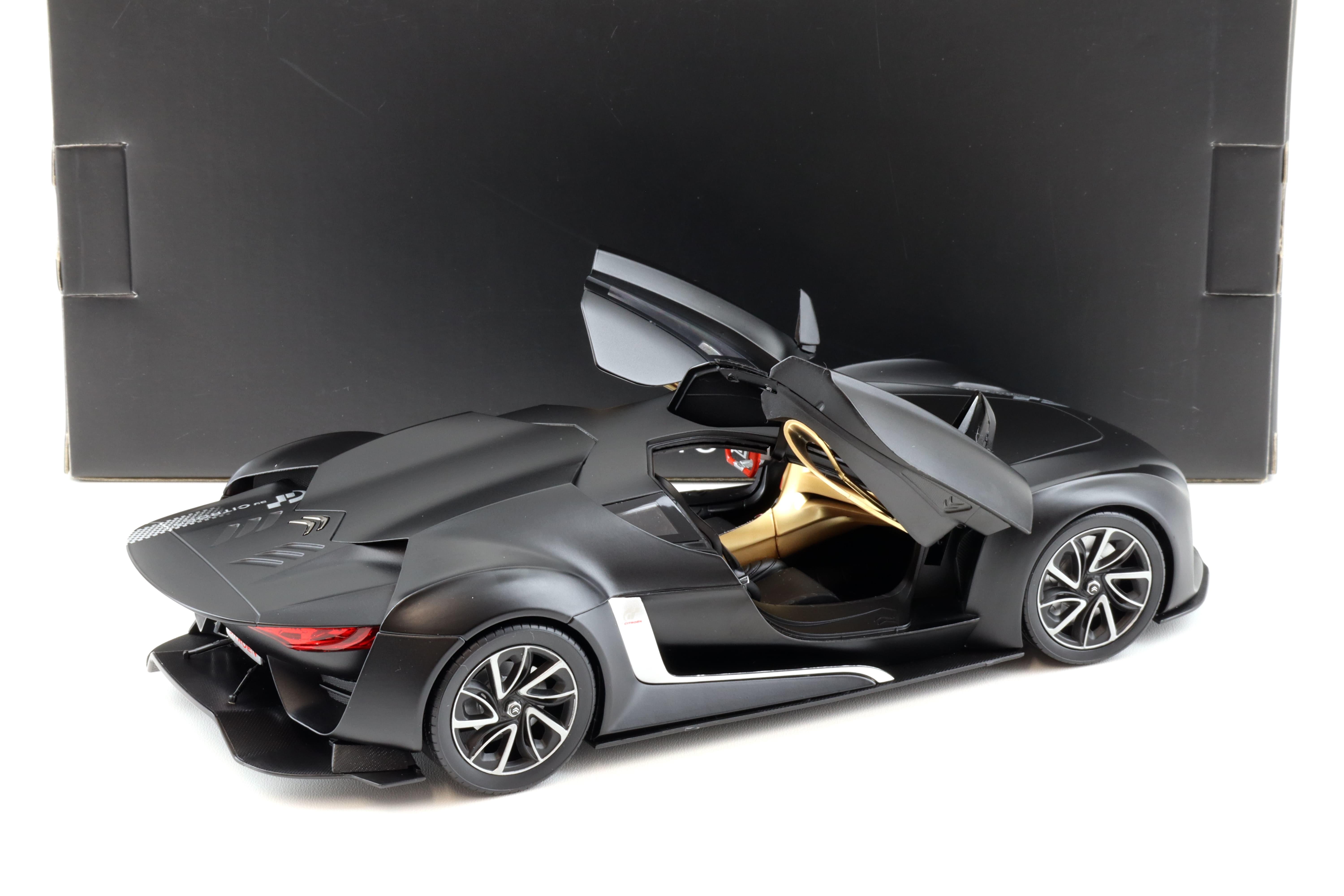 1:18 Norev GT by Citroen Concept Car matt black 2008