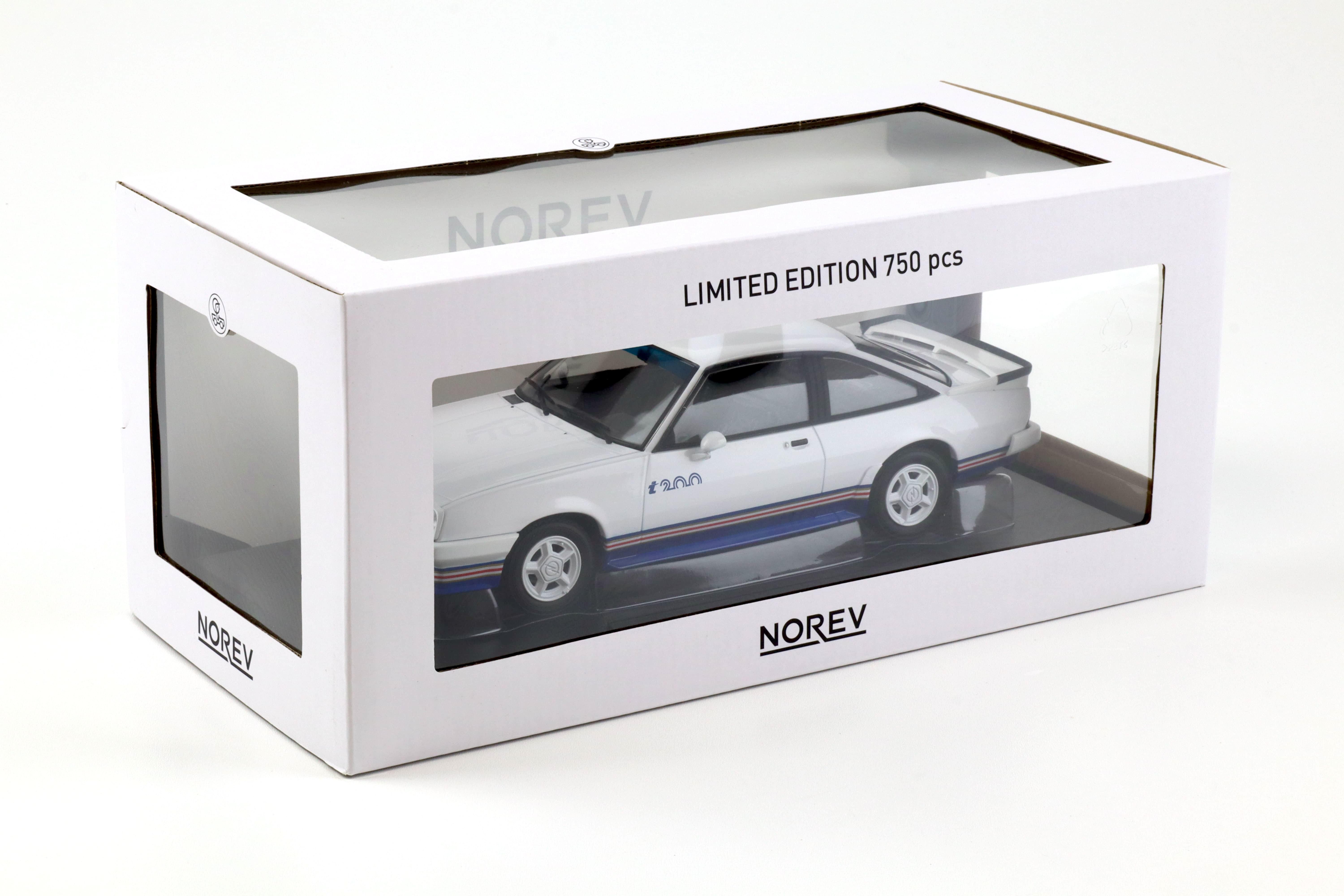 1:18 Norev Opel Manta B i200 Rothmans Livery 1984 white - Limited 750 pcs.