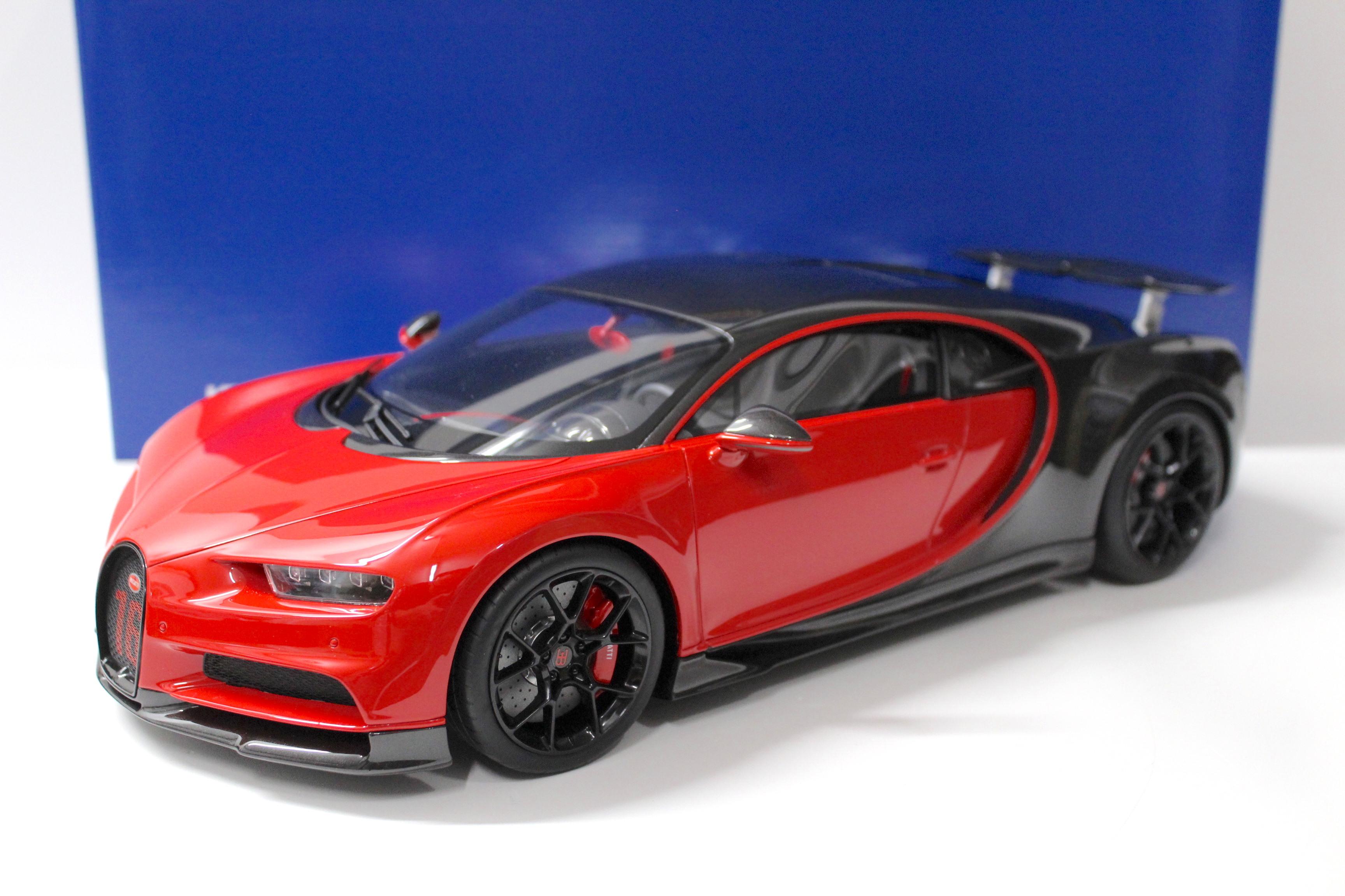 1:12 Kyosho Bugatti Chiron Sport red/ black metallic