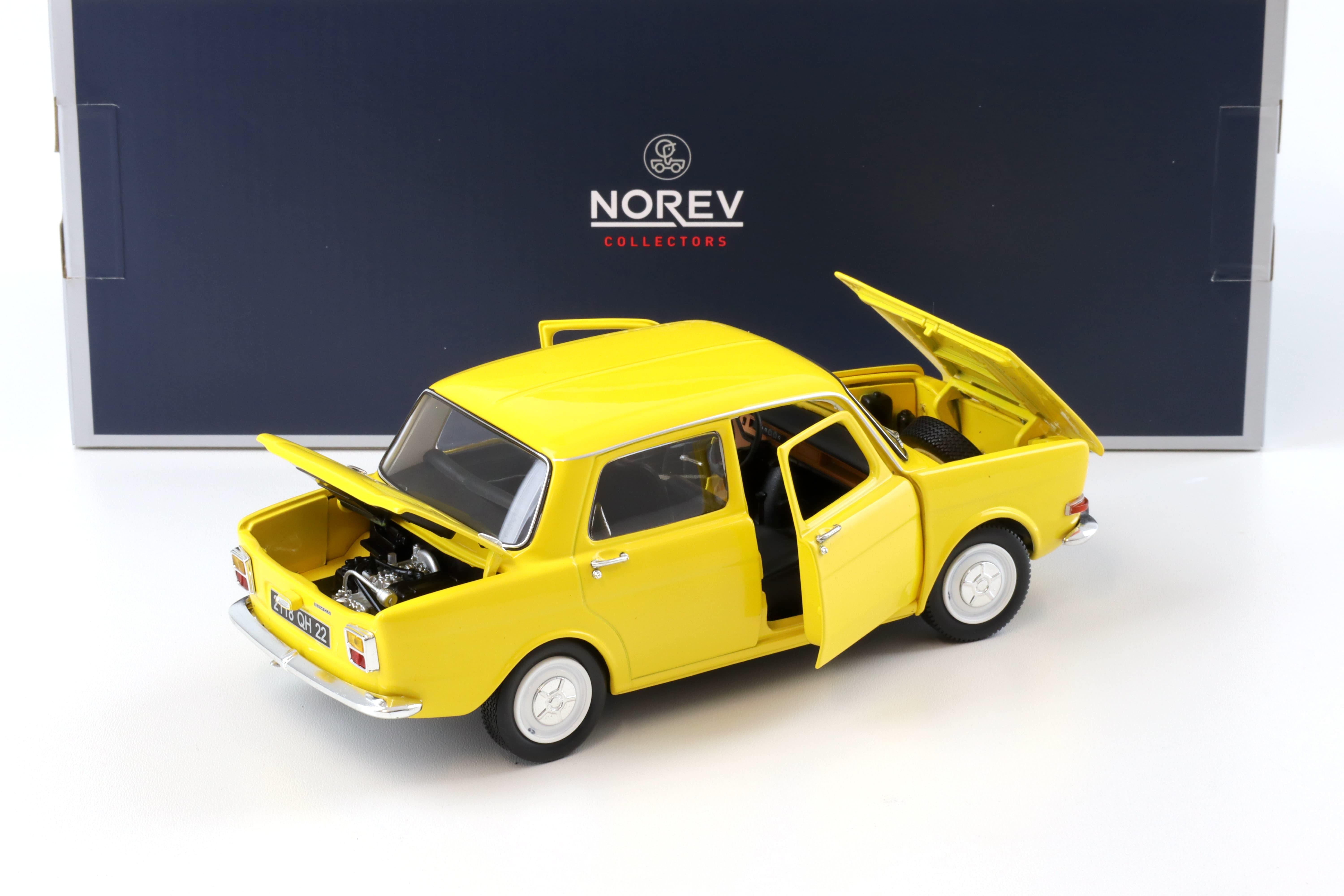 1:18 Norev Simca 1000 LS 1974 Maya yellow