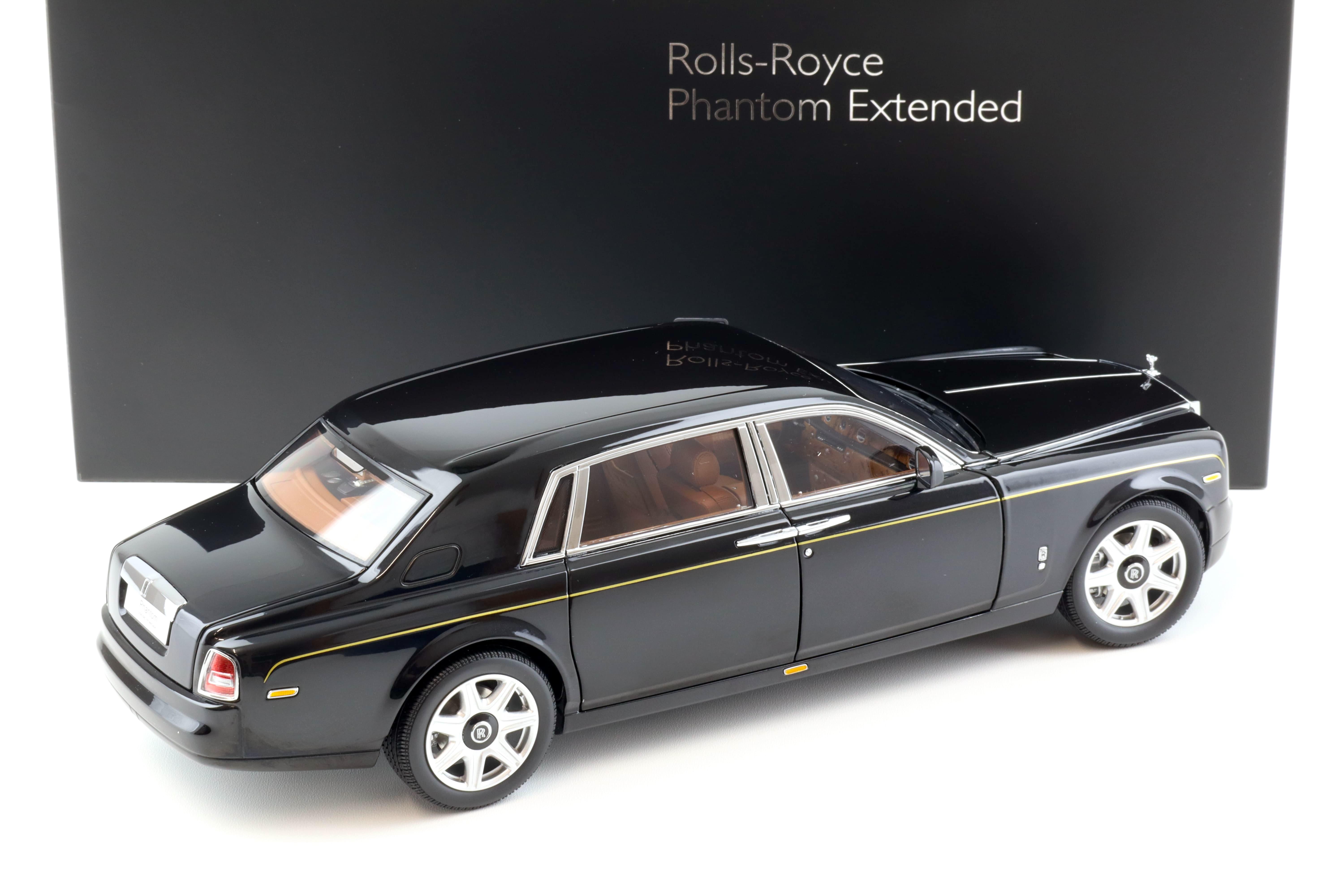 1:18 Kyosho Rolls Royce Phantom EWB Extended Wheelbase 2012 Diamond black