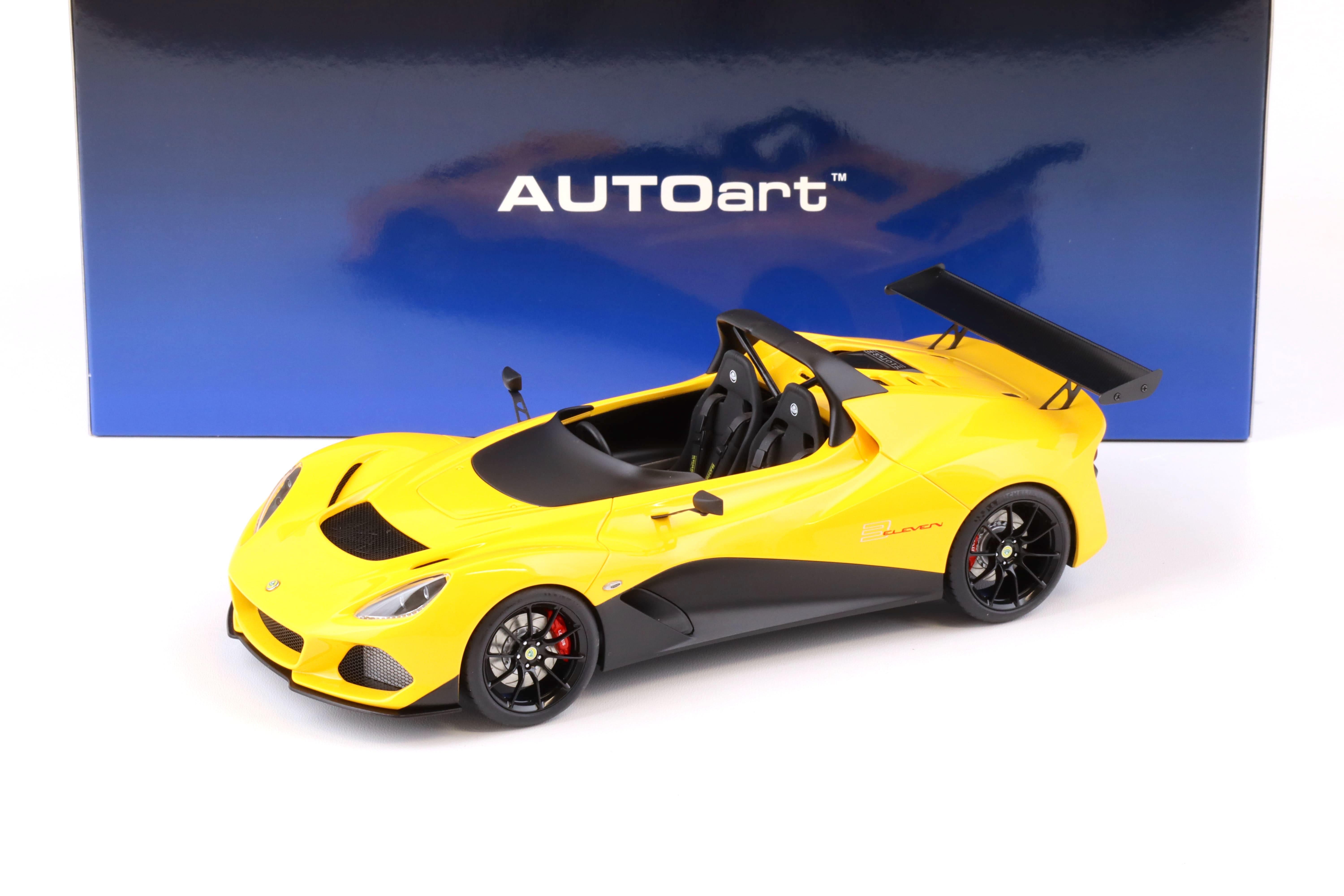 1:18 AUTOart Lotus 3-Eleven yellow/ black 75393