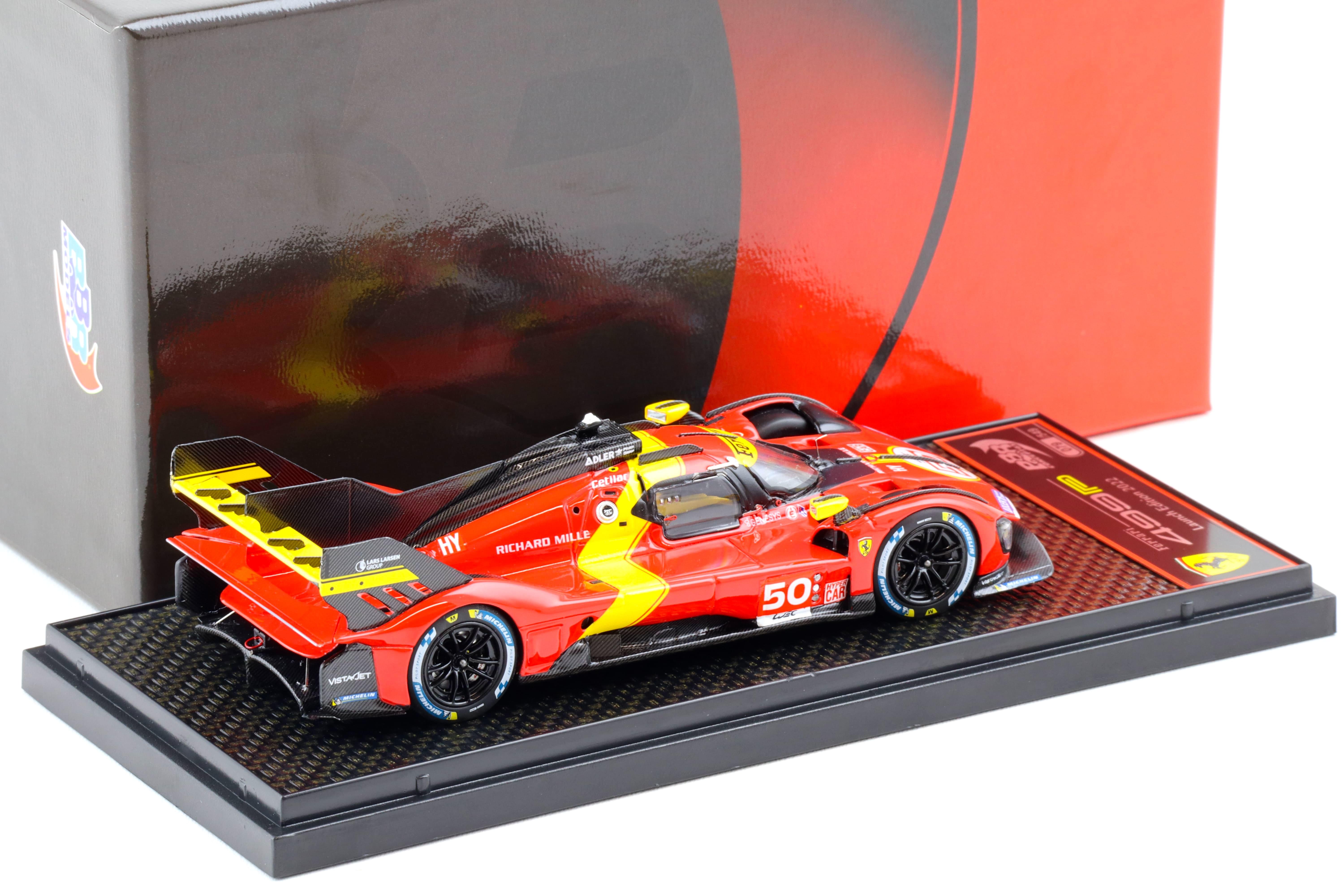 1:43 BBR Ferrari 499P Hypercar 2022 Launch Edition - Limited 549 pcs.