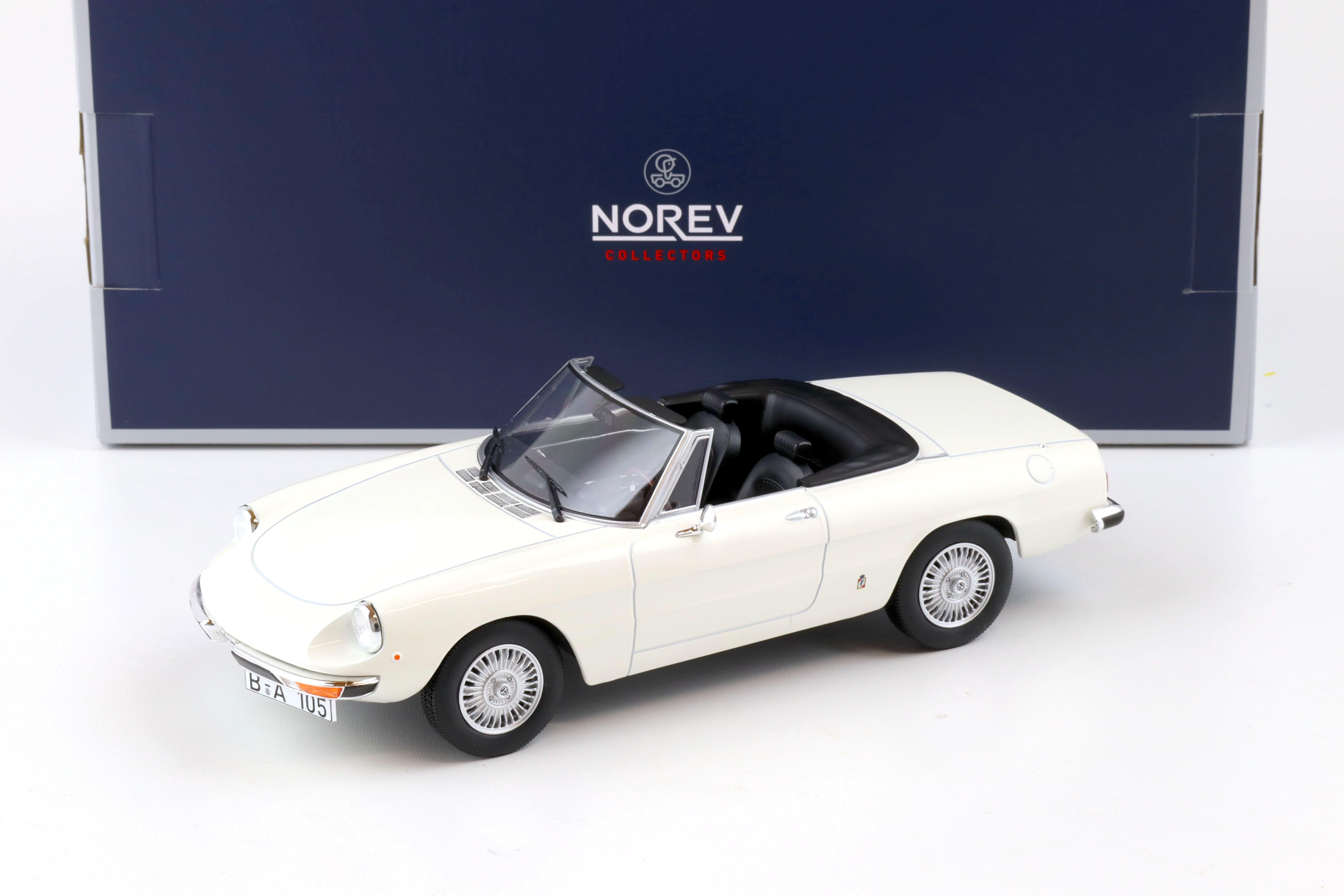 1:18 Norev Alfa Romeo 2000 Spider with Top 1978 white