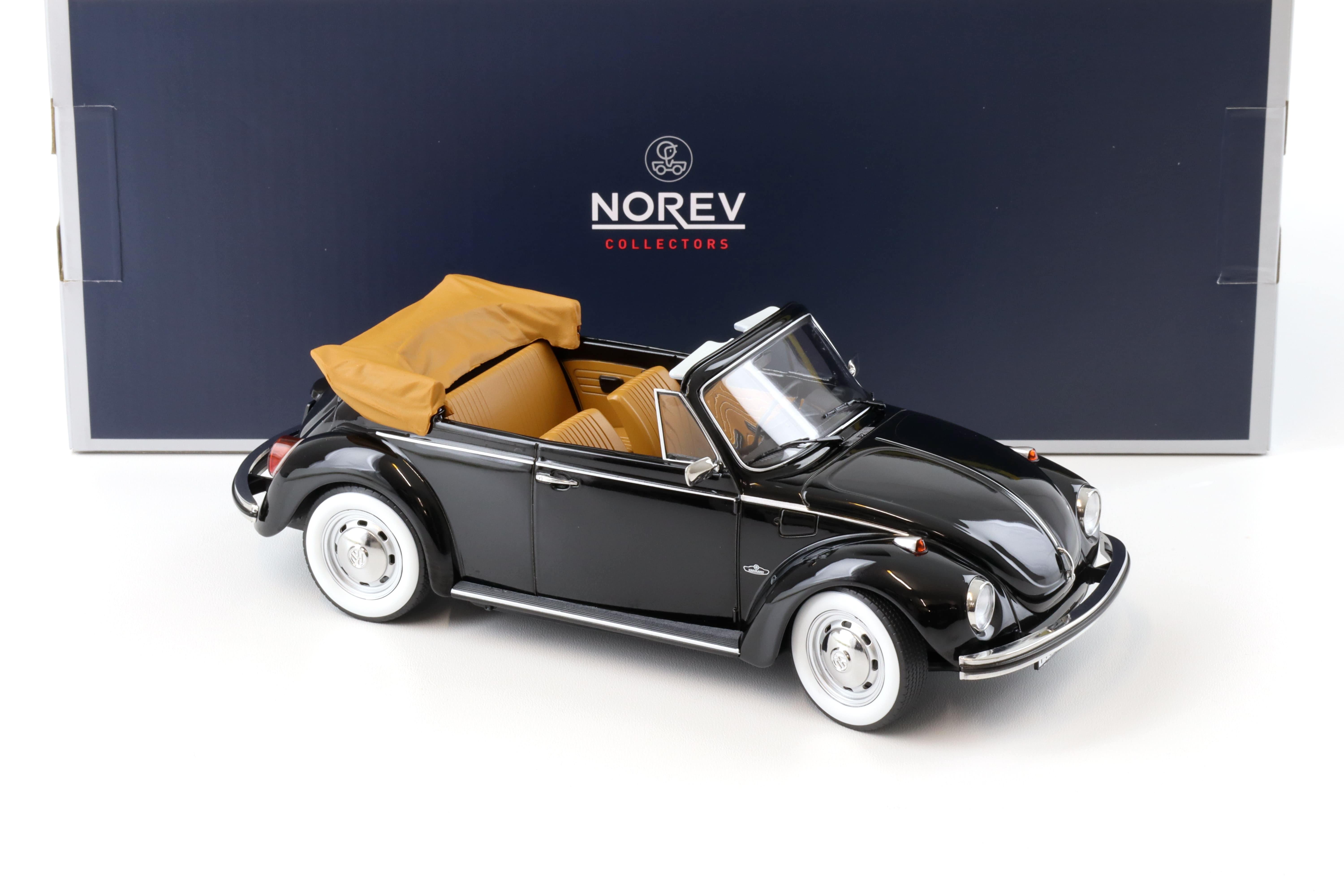 1:18 Norev VW 1303 Käfer Beetle Cabriolet 1973 black