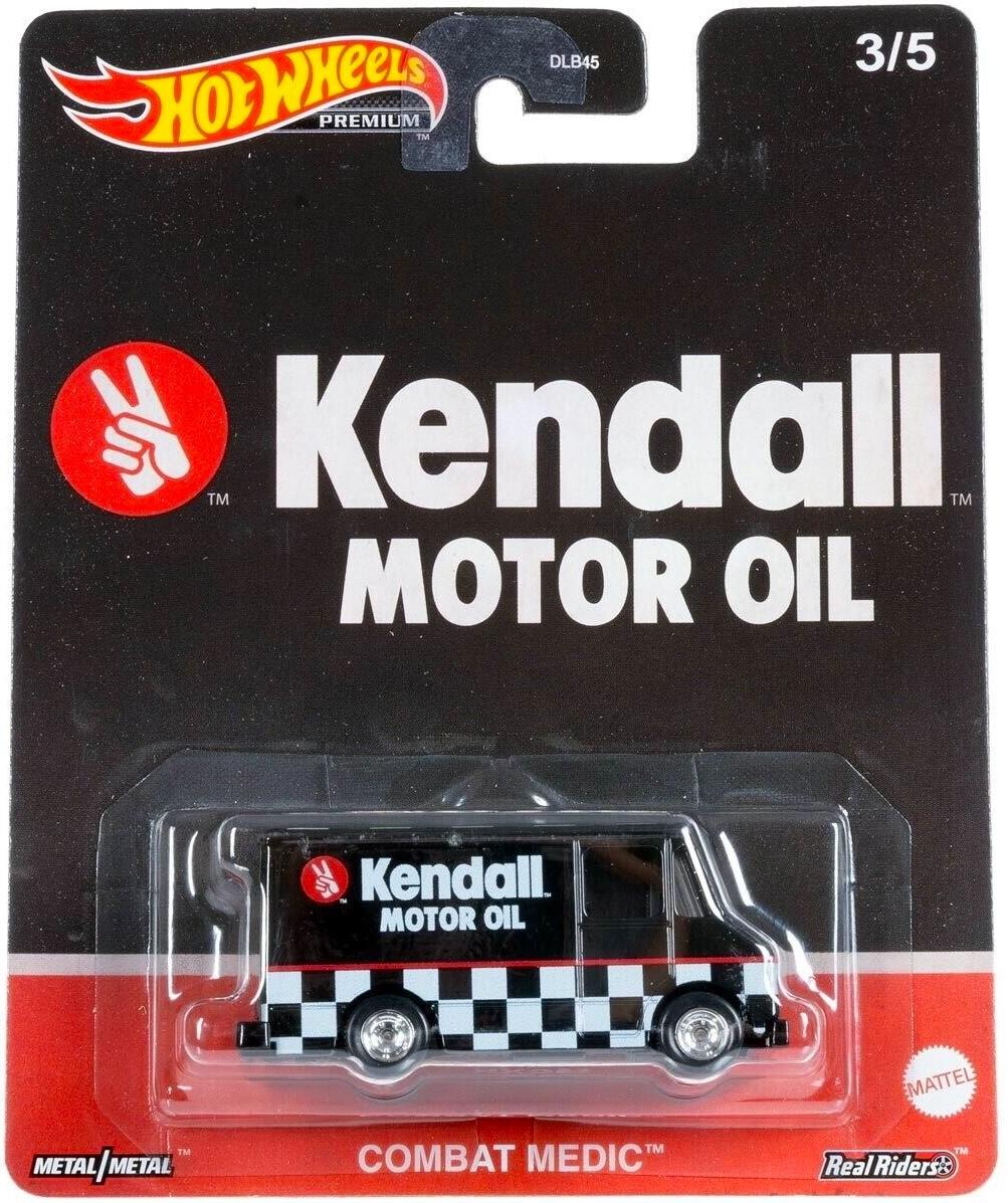 1:64 Hot Wheels Premium 2023 Pop Culture 979U Combat Medic Van KENDALL Motor Oil