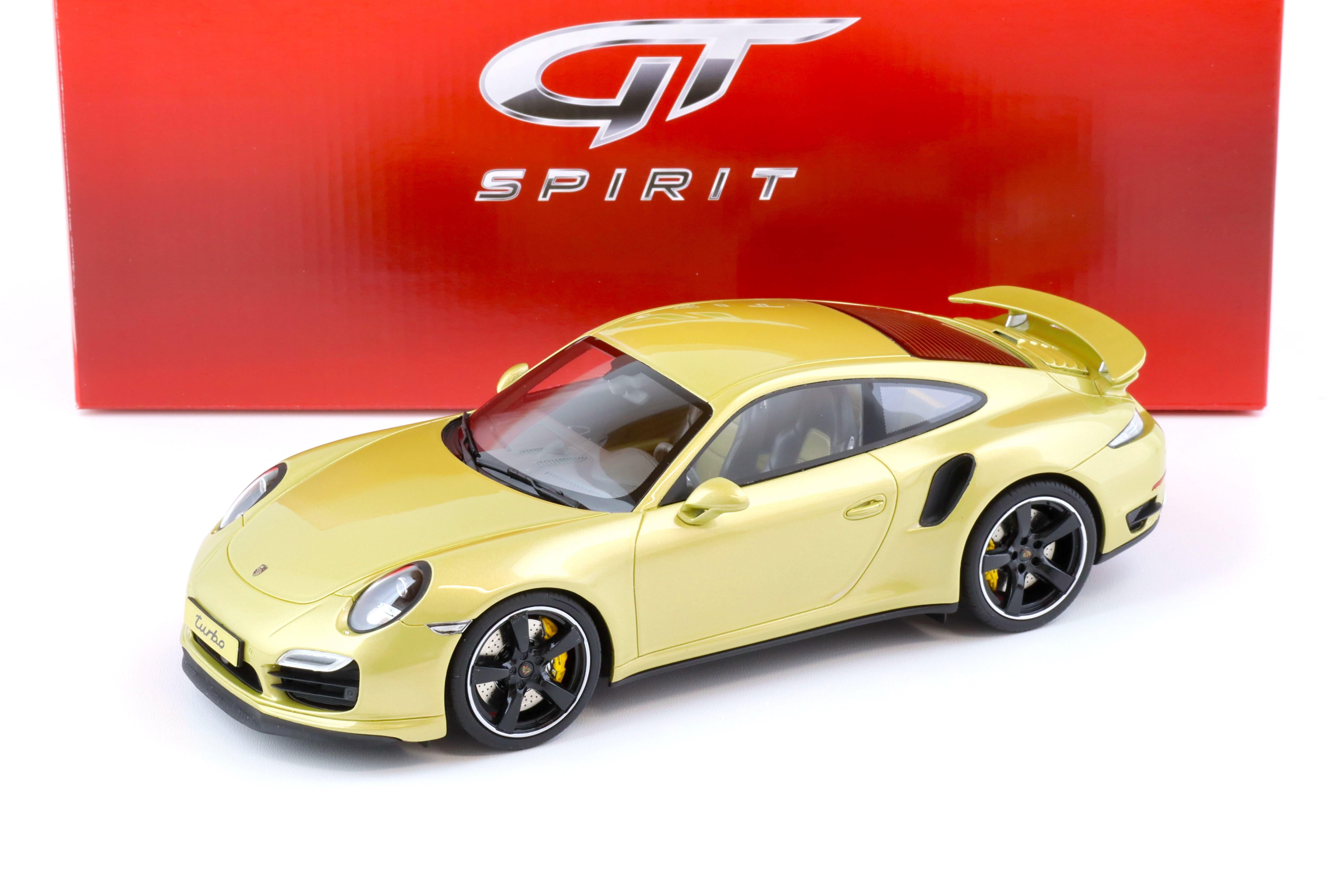 1:18 GT Spirit GT041 Porsche 911 (991) Turbo Coupe gold metallic