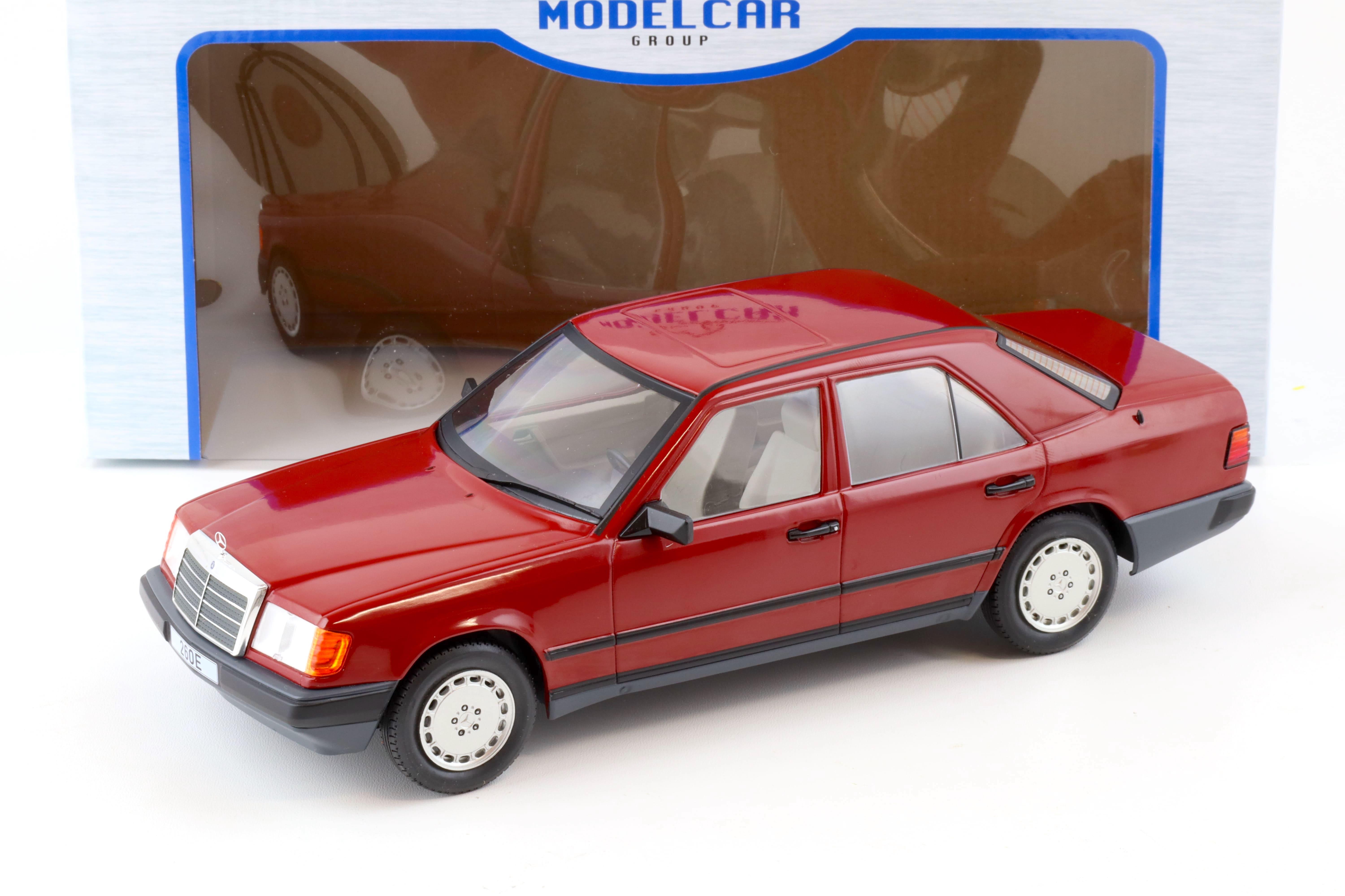 1:18 MCG Mercedes 260E (W124) Limousine Barolo red 1984