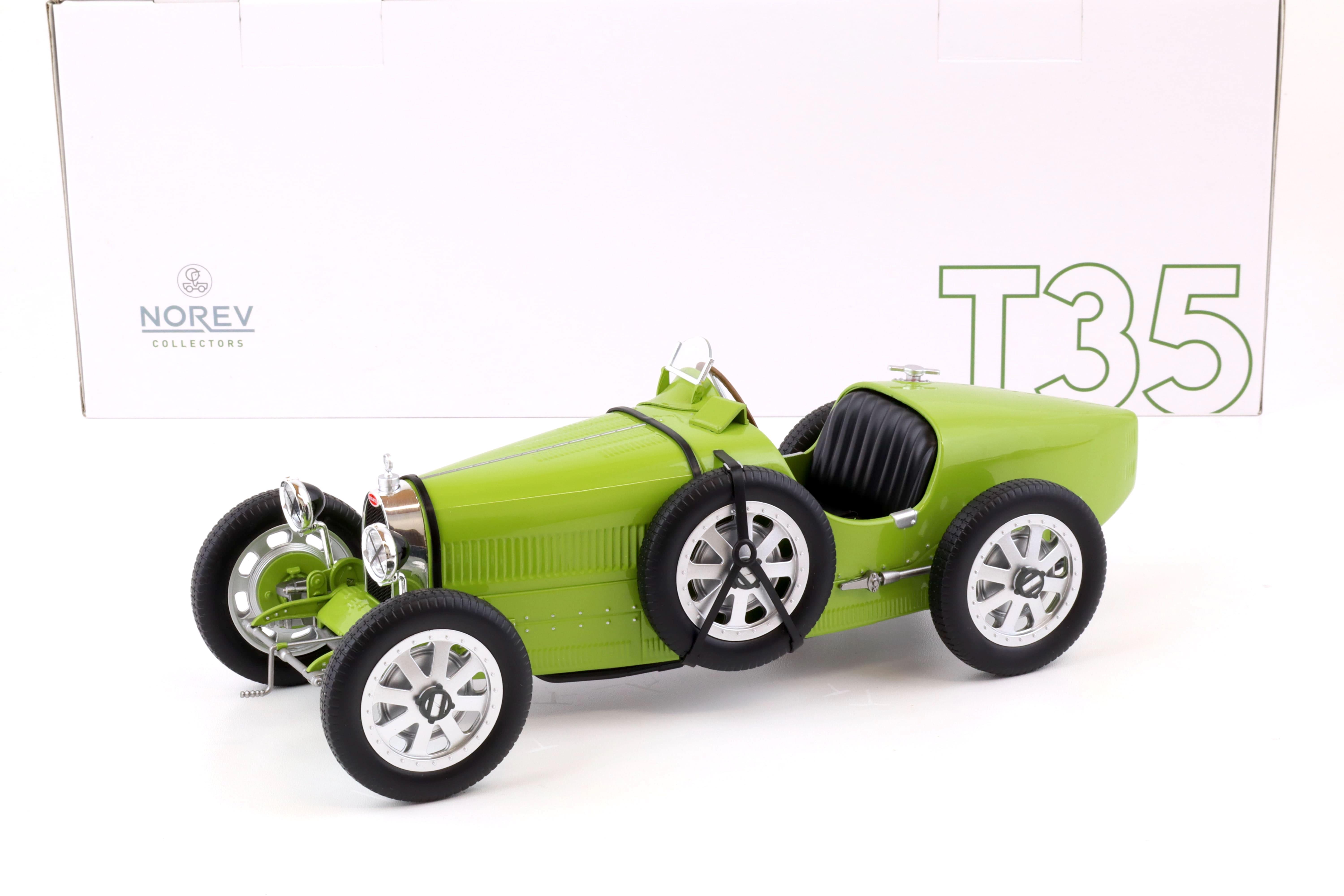 1:12 Norev Bugatti T35 olive green 1925 - Limited 100 pcs.
