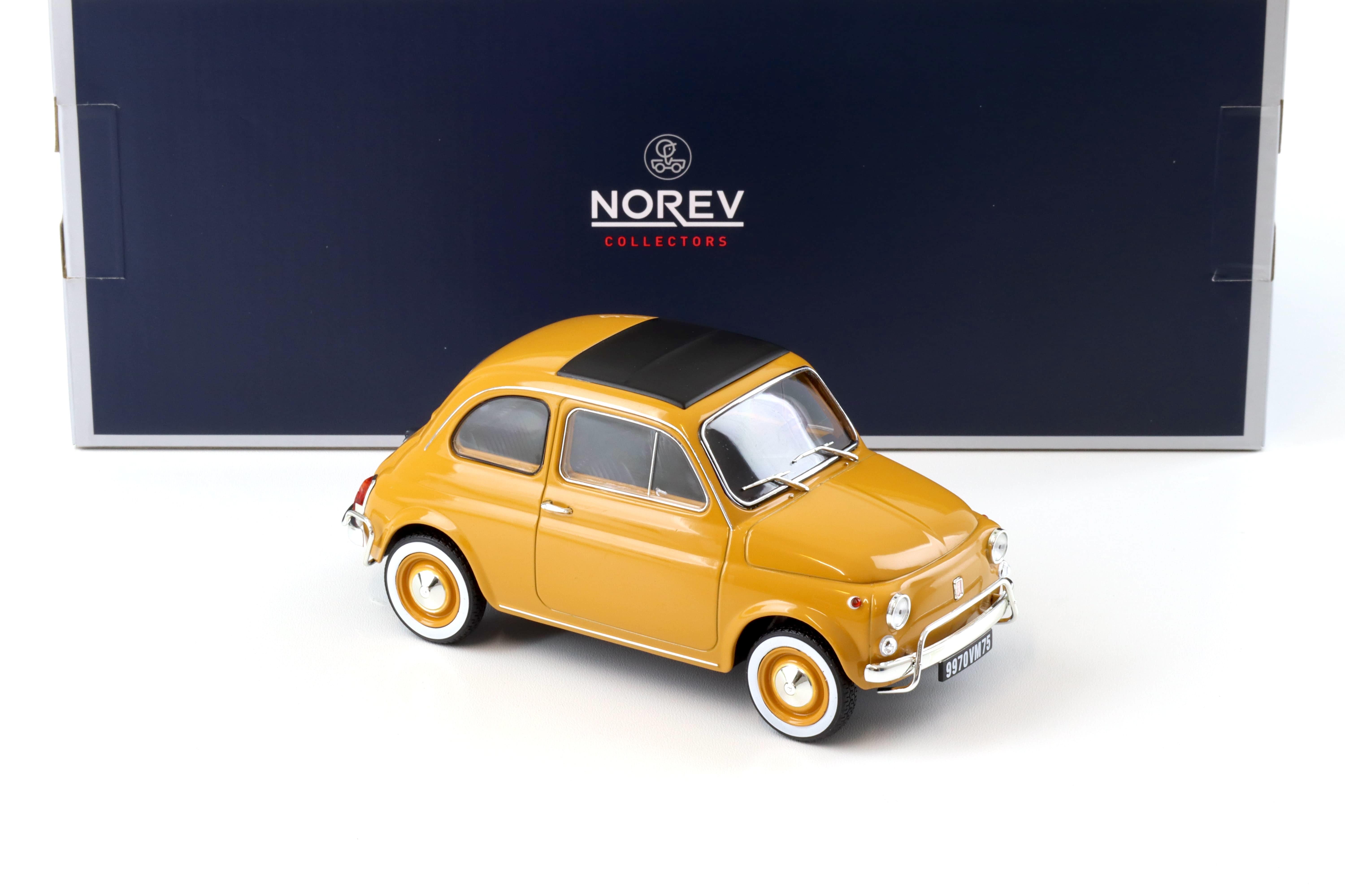 1:18 Norev Fiat 500 L Positano yellow 1968