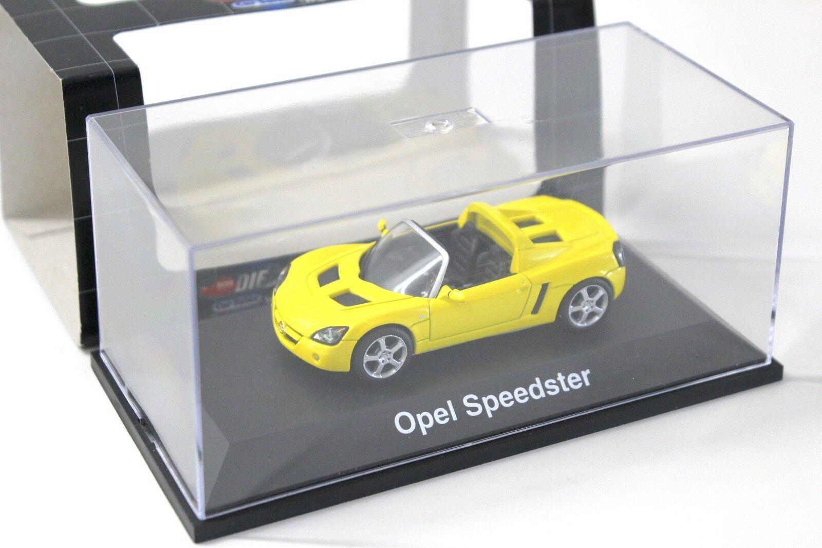 1:43 Dickie Schuco Opel Speedster yellow