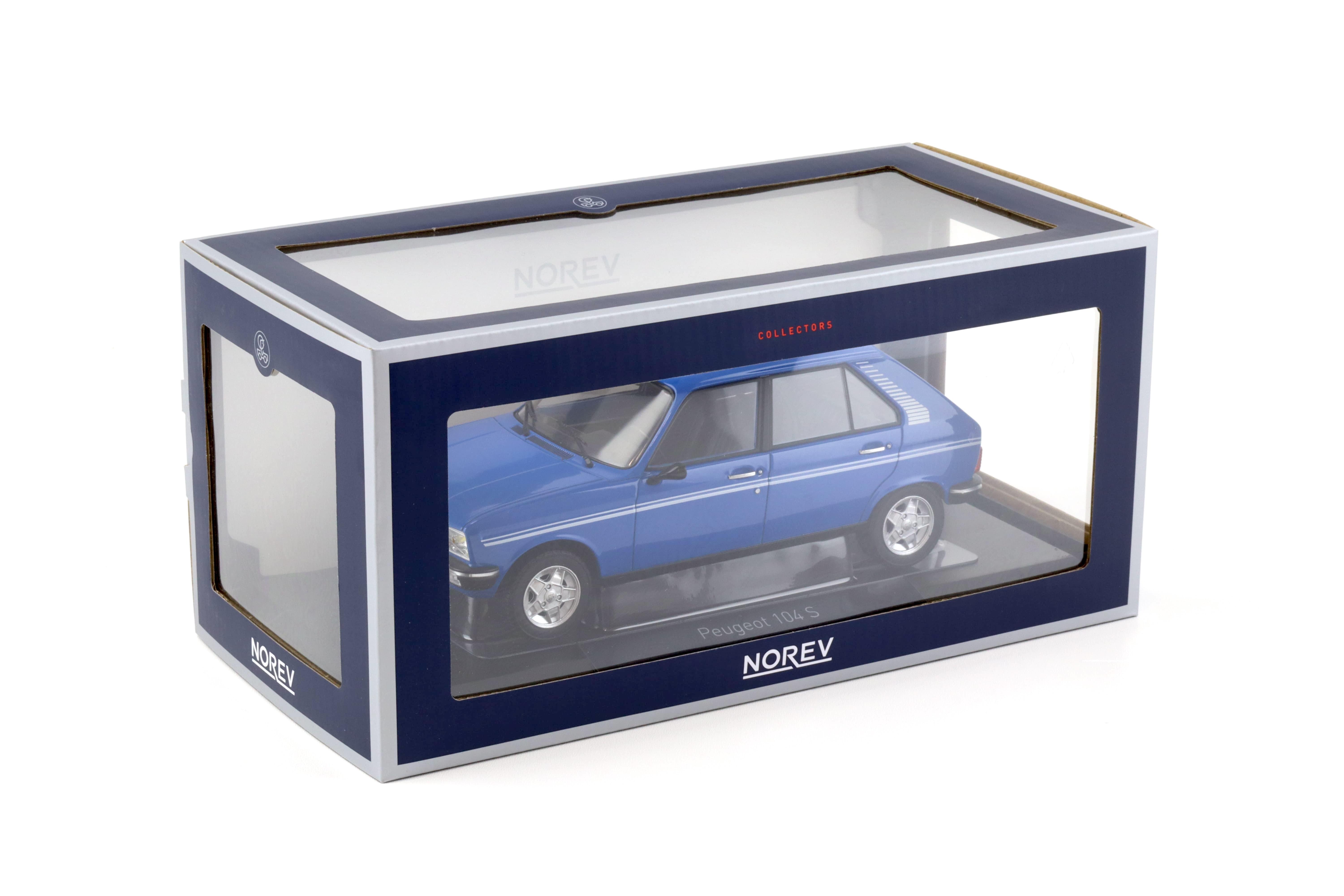 1:18 Norev Peugeot 104 S 1981 Ibis blue