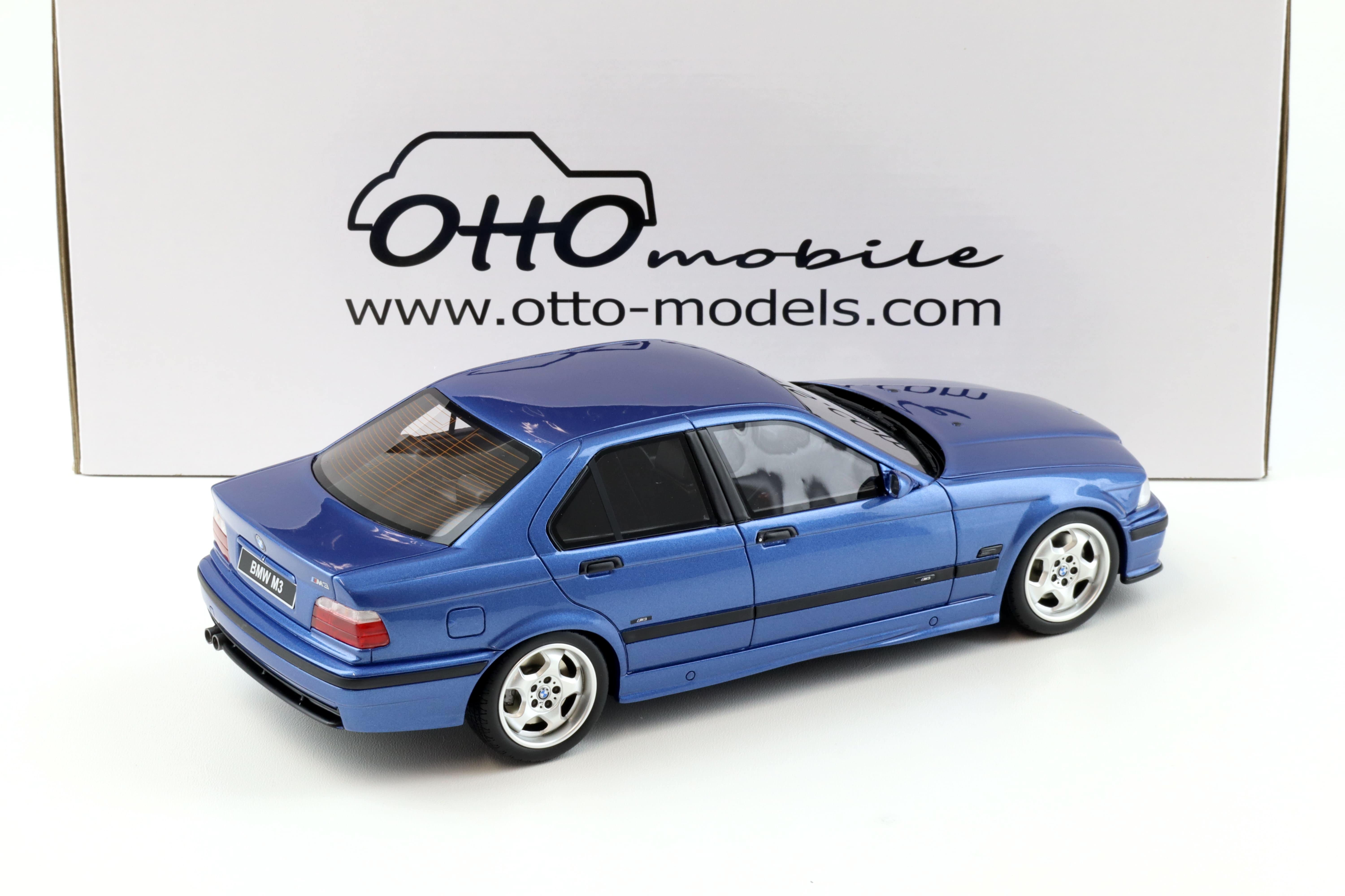 1:18 OTTO mobile OT1082 BMW M3 E36 Limousine Estoril blue 1995