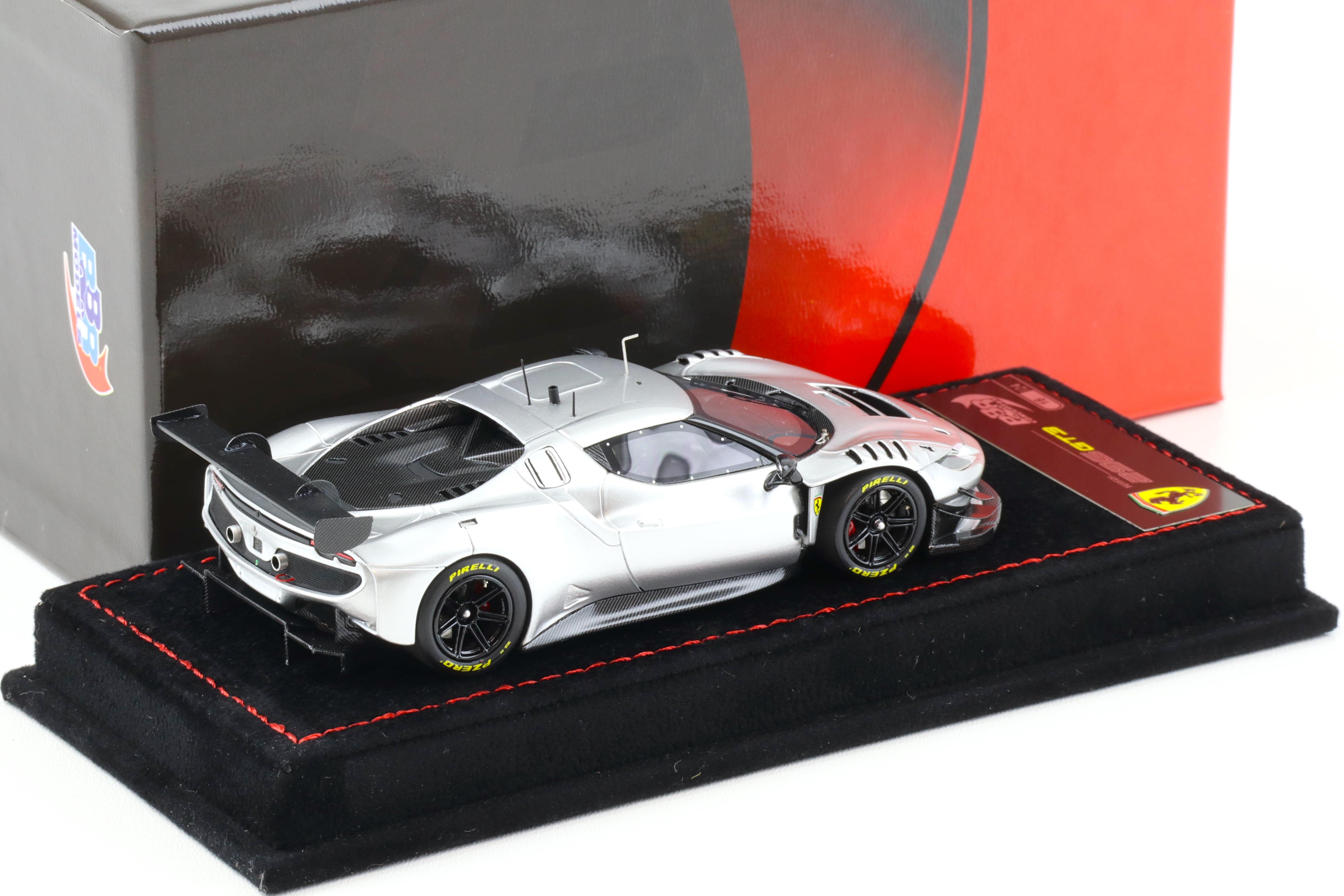 1:43 BBR Ferrari 296 GT3 Argento Nurburgring 2022 - Limited 24 pcs.