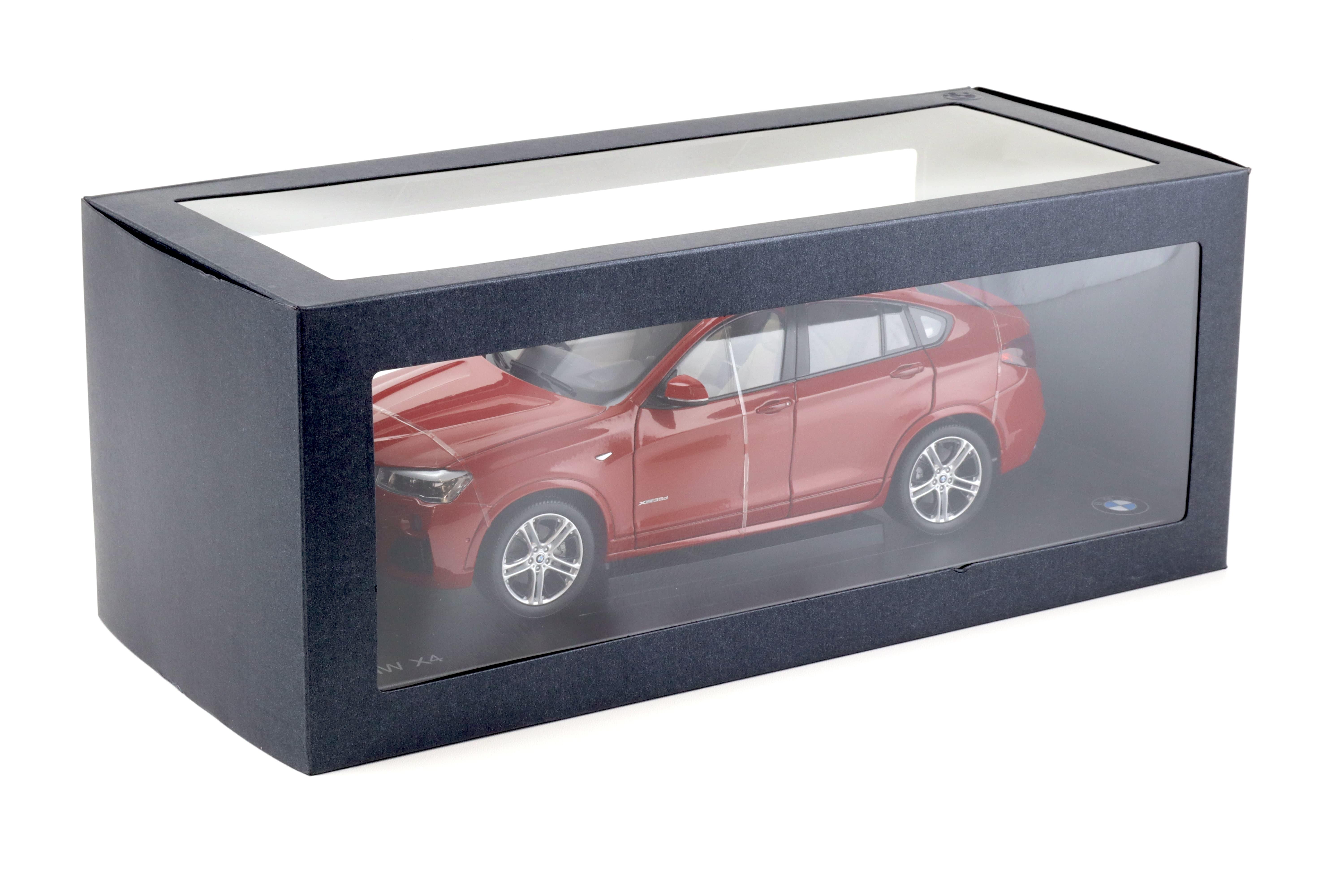 1:18 Paragon 2014 BMW X4 F26 Melbourne red DEALER VERSION