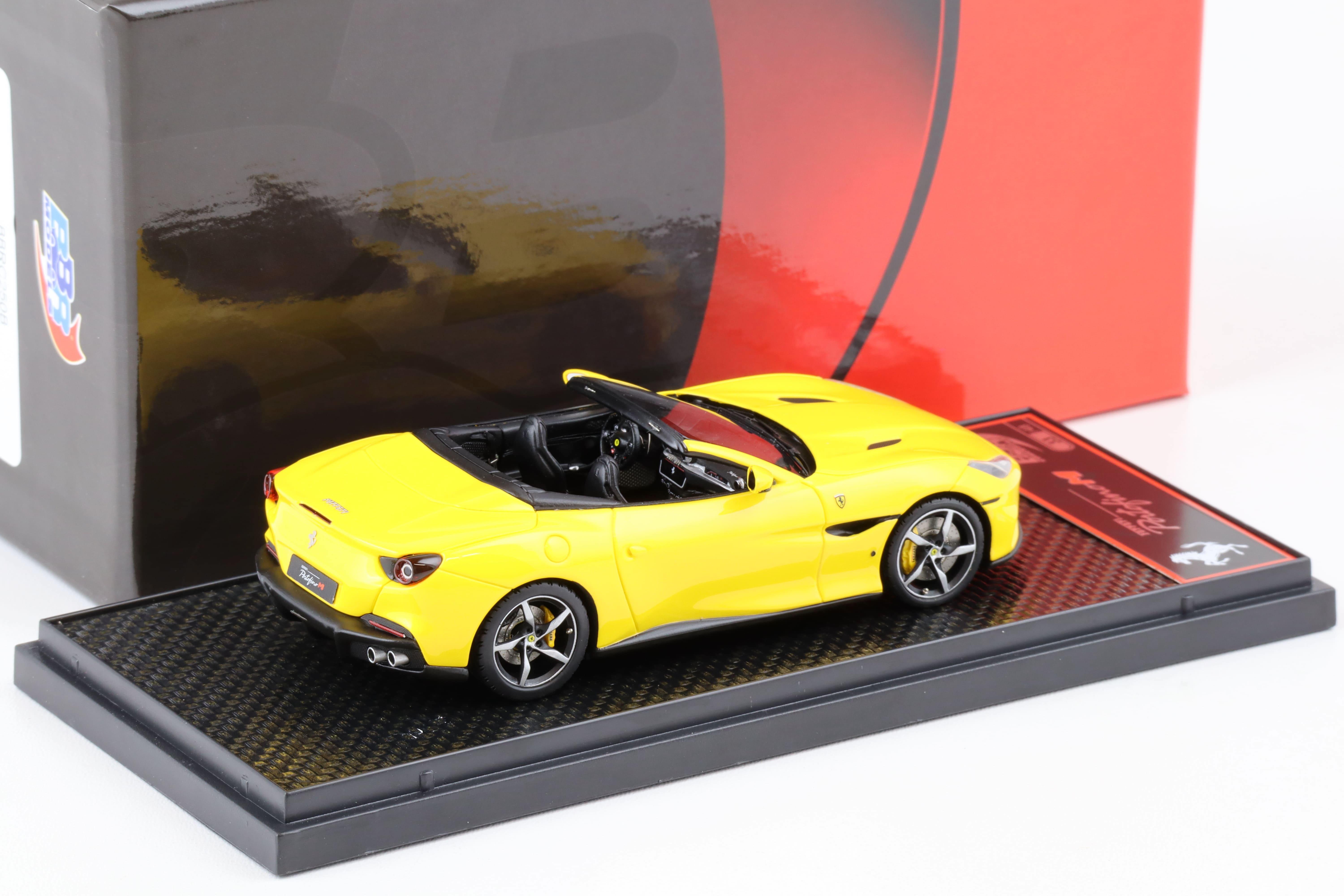 1:43 BBR Ferrari Portofino M Spider Giallo Modena yellow - Limited 48 pcs.