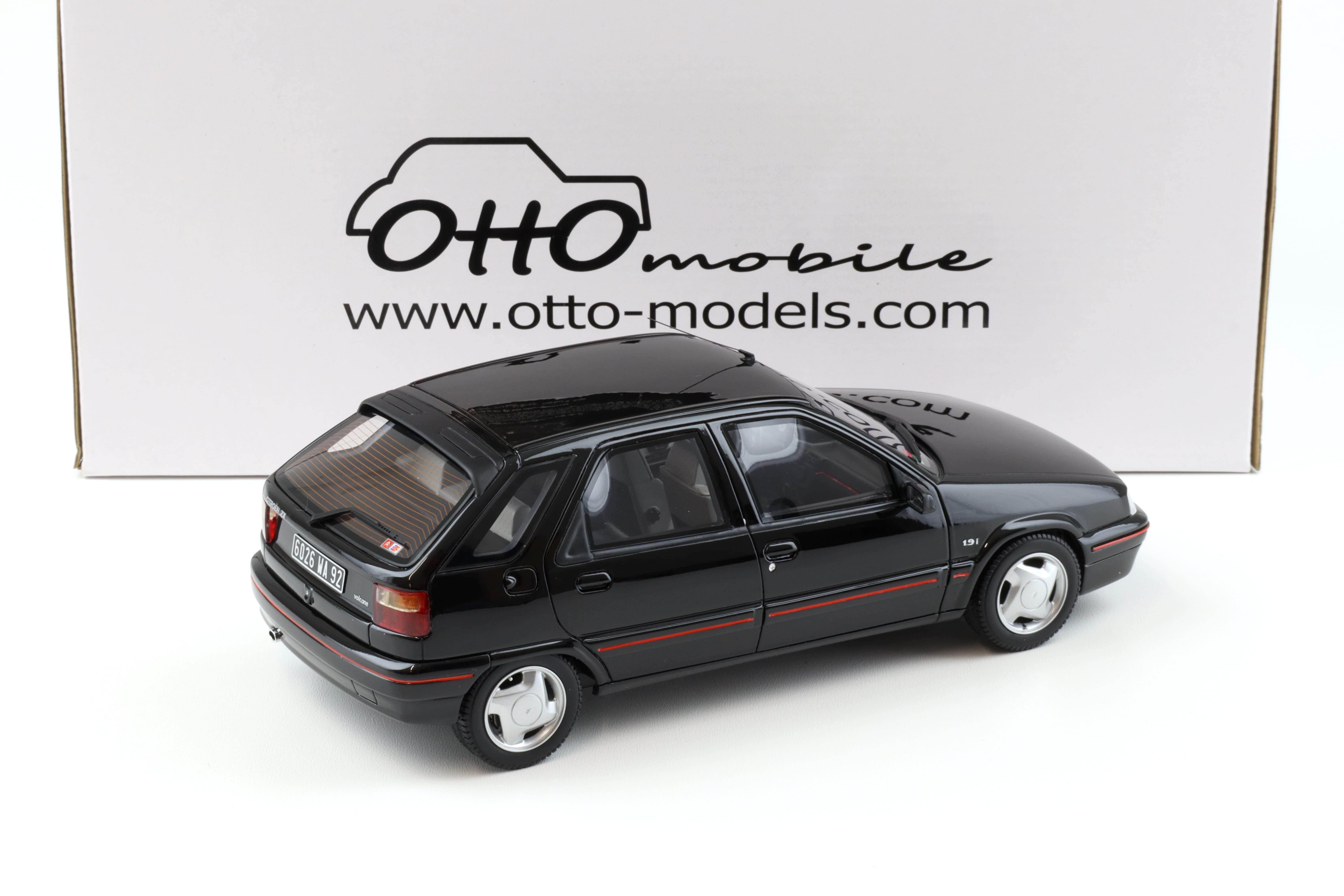 1:18 OTTO mobile OT1081 Citroen ZX Volcane 1.9i 5-doors black onyx 1991