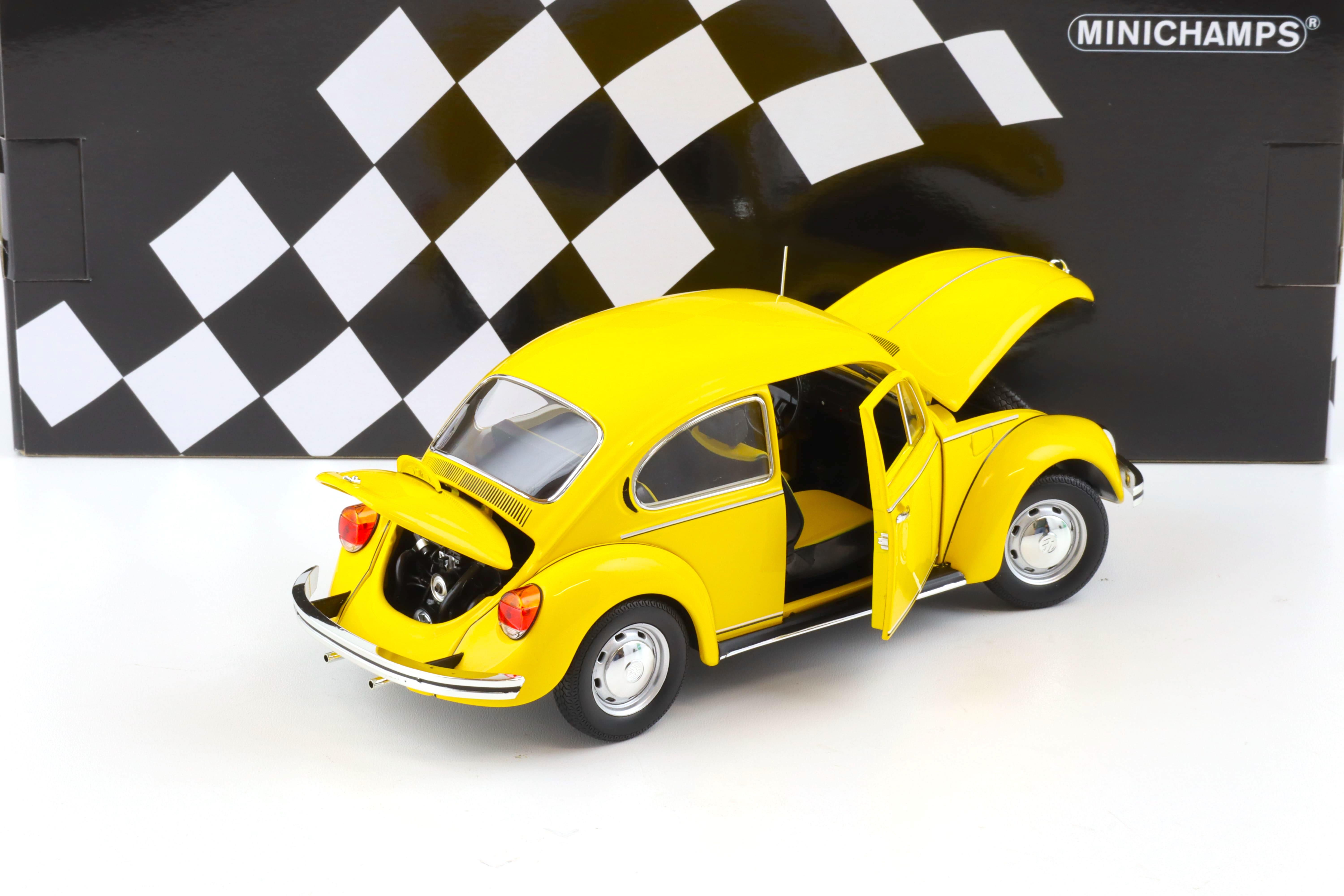 1:18 Minichamps VW Beetle Käfer 1200 yellow 1983