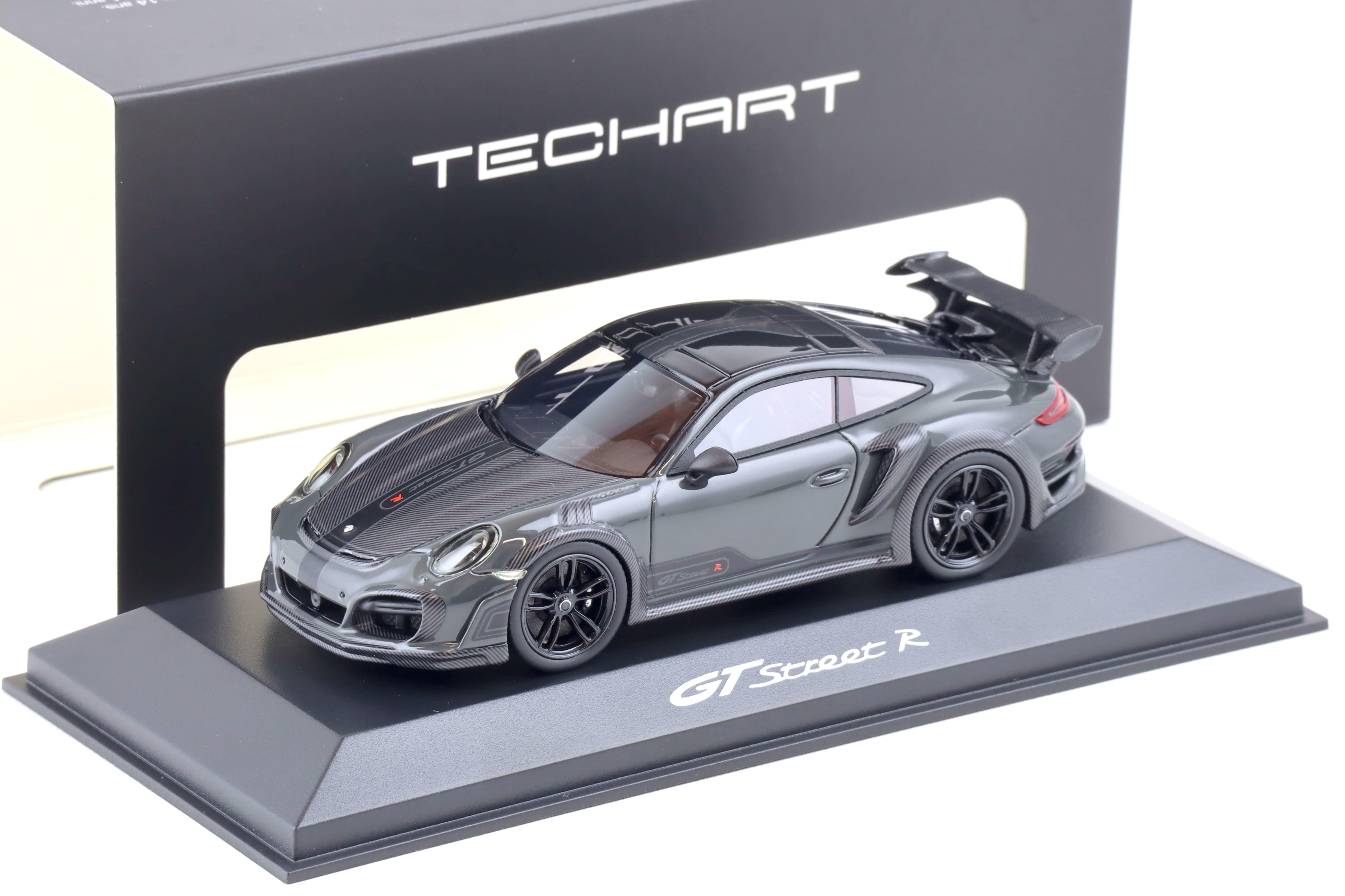 1:43 TECHART Collection Porsche 911 (991) Techart GTStreet R Coupe slate grey