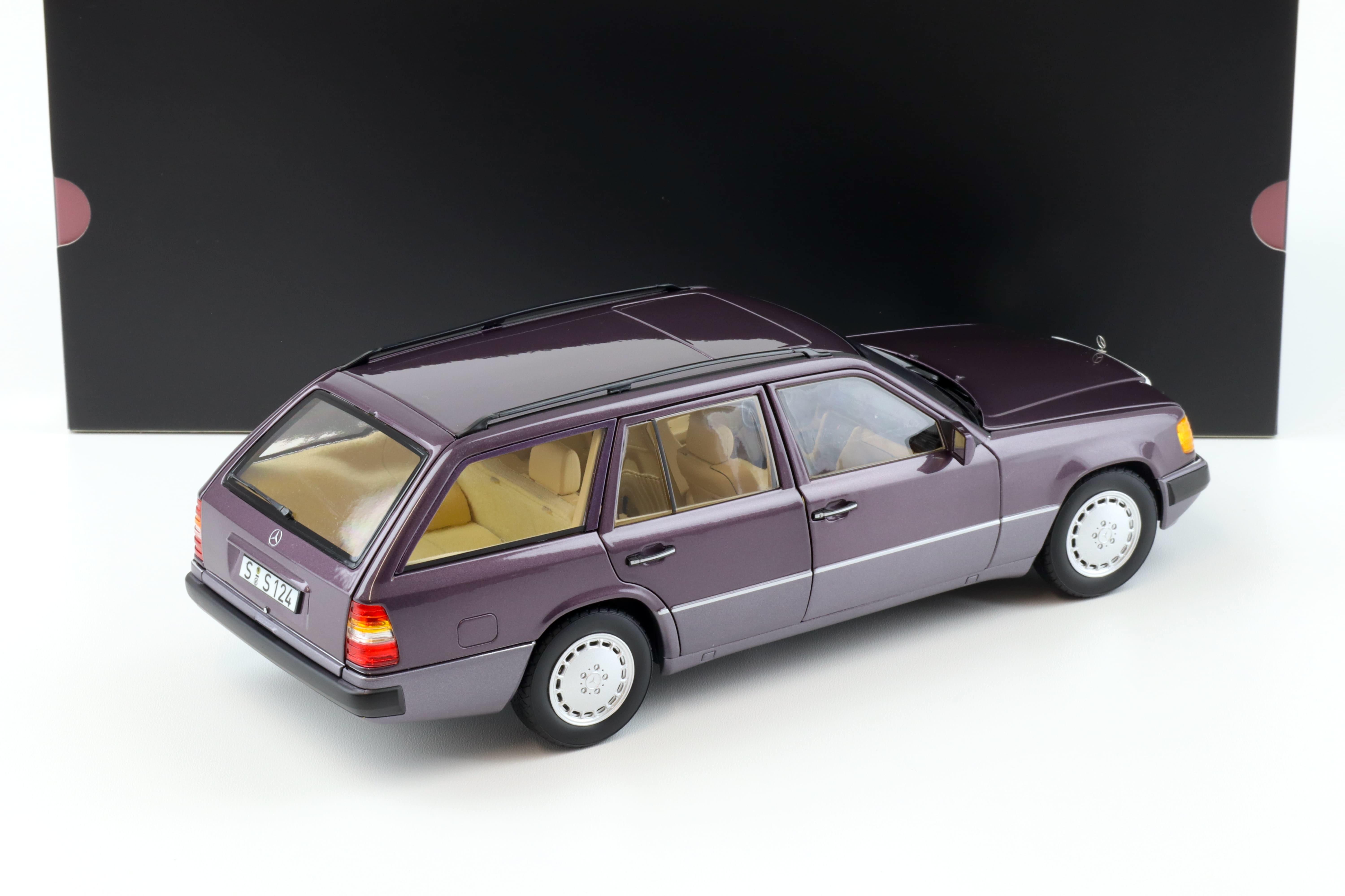 1:18 Norev Mercedes 300 D T-Modell Estate S124 E-Class bornite metallic DEALER VERSION