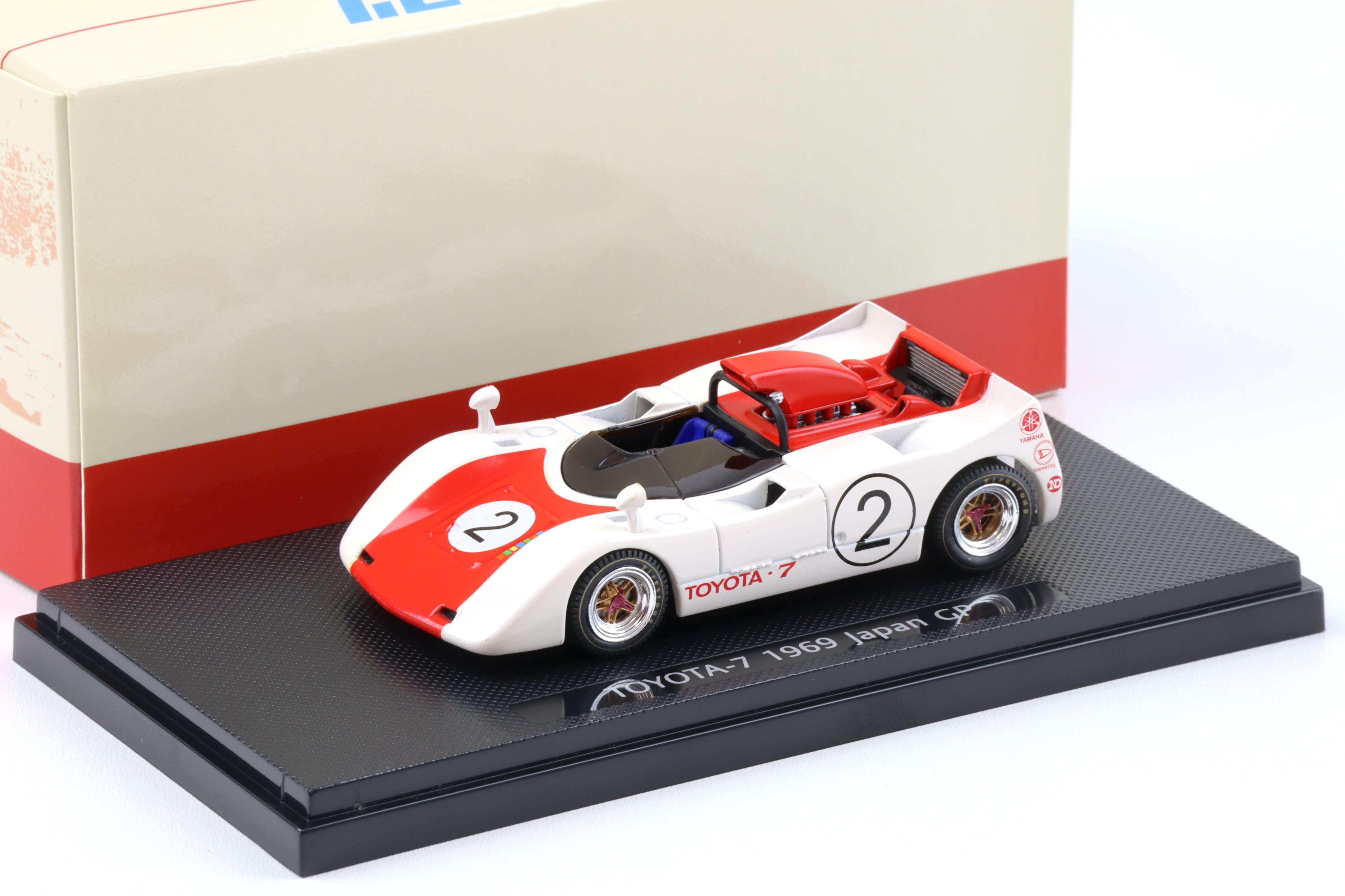 1:43 Ebbro Toyota 7 Japan GP 1969 #2 white/ red Hiroyuki Kukiru/ Hiroshi Hosoya