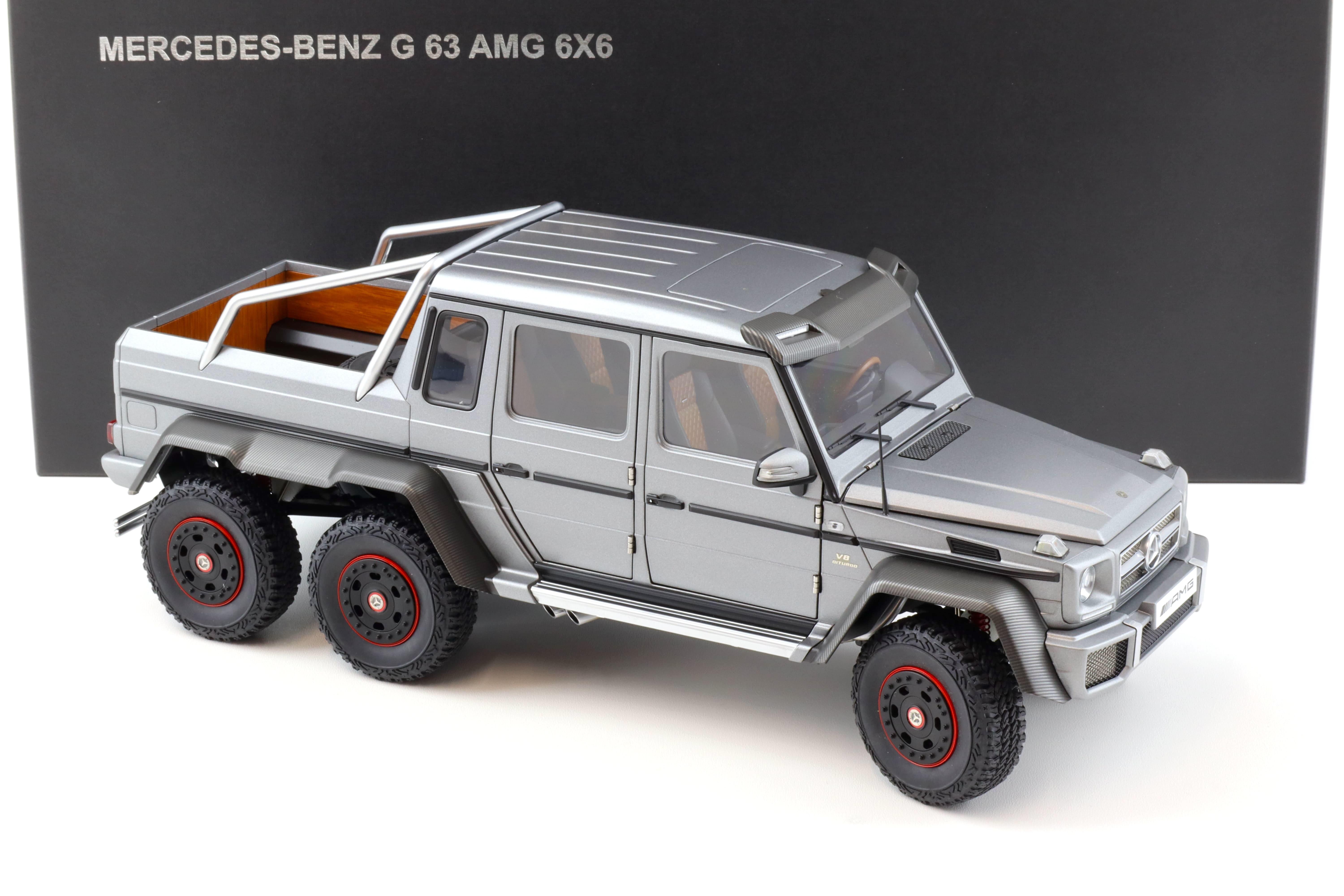 1:18 AUTOart 2013 Mercedes G63 AMG 6x6 Designo Platinum Magno 76308