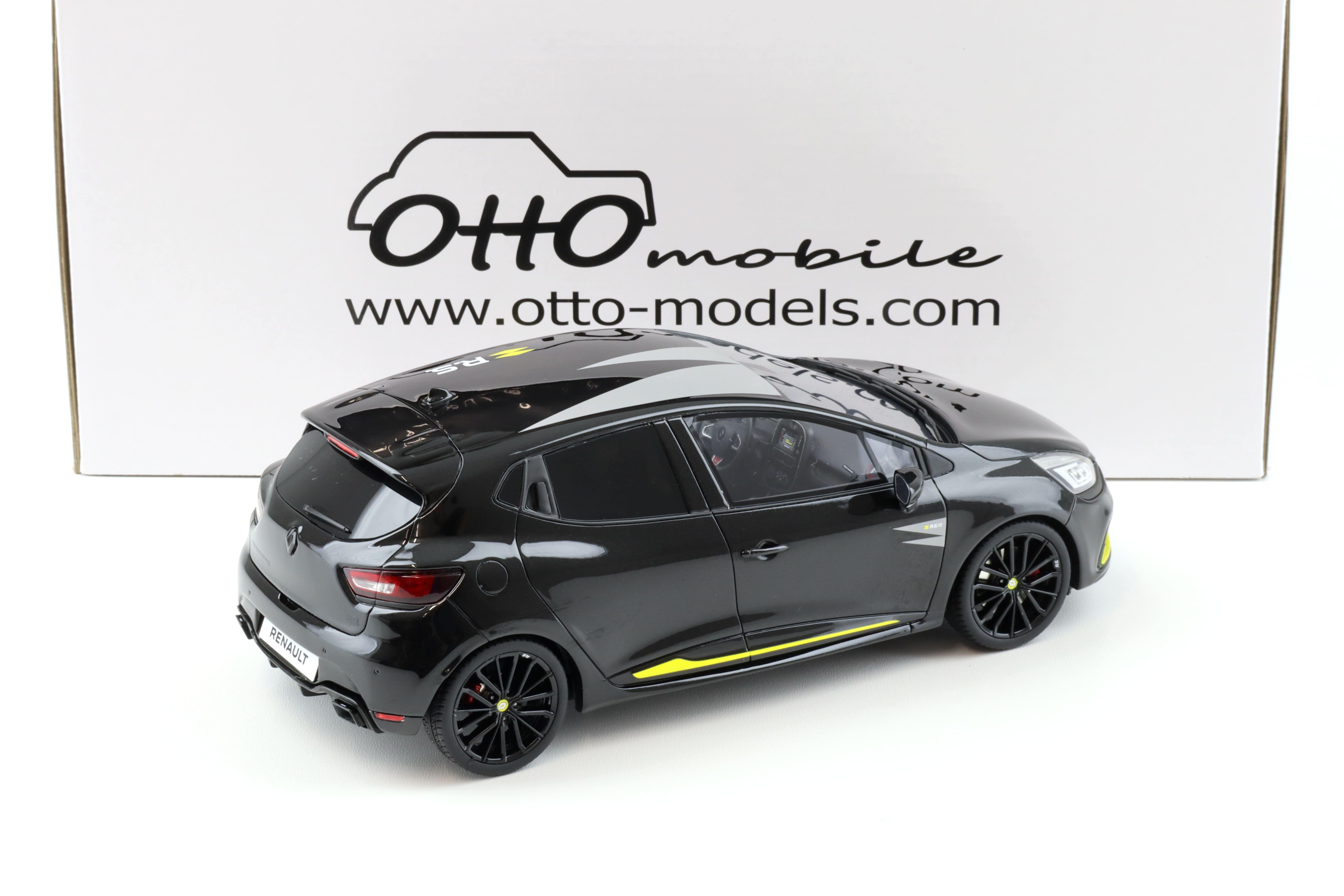 1:18 OTTO mobile OT946 Renault Clio 4 RS 18 deep black 2018