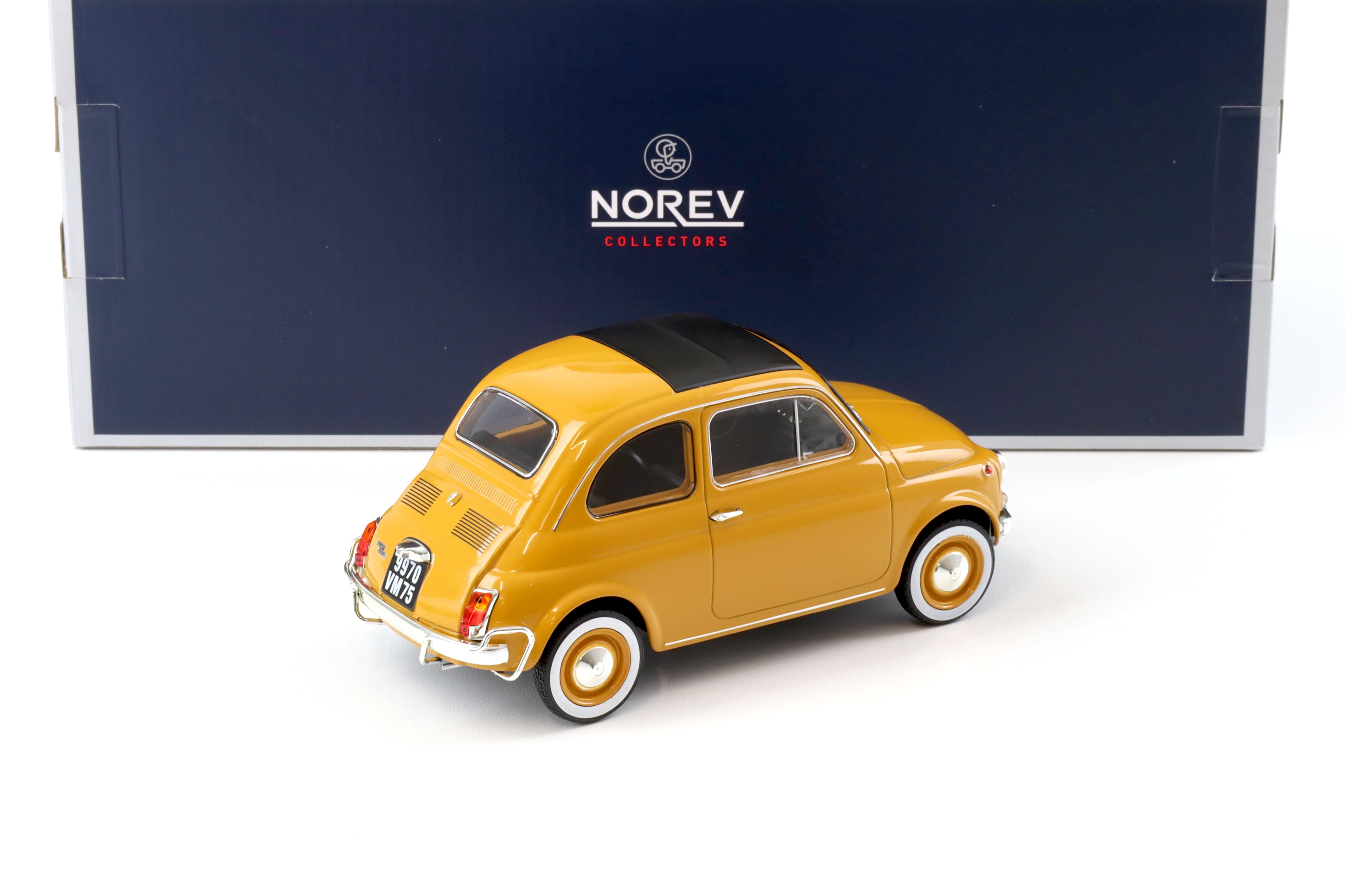 1:18 Norev Fiat 500 L Positano yellow 1968