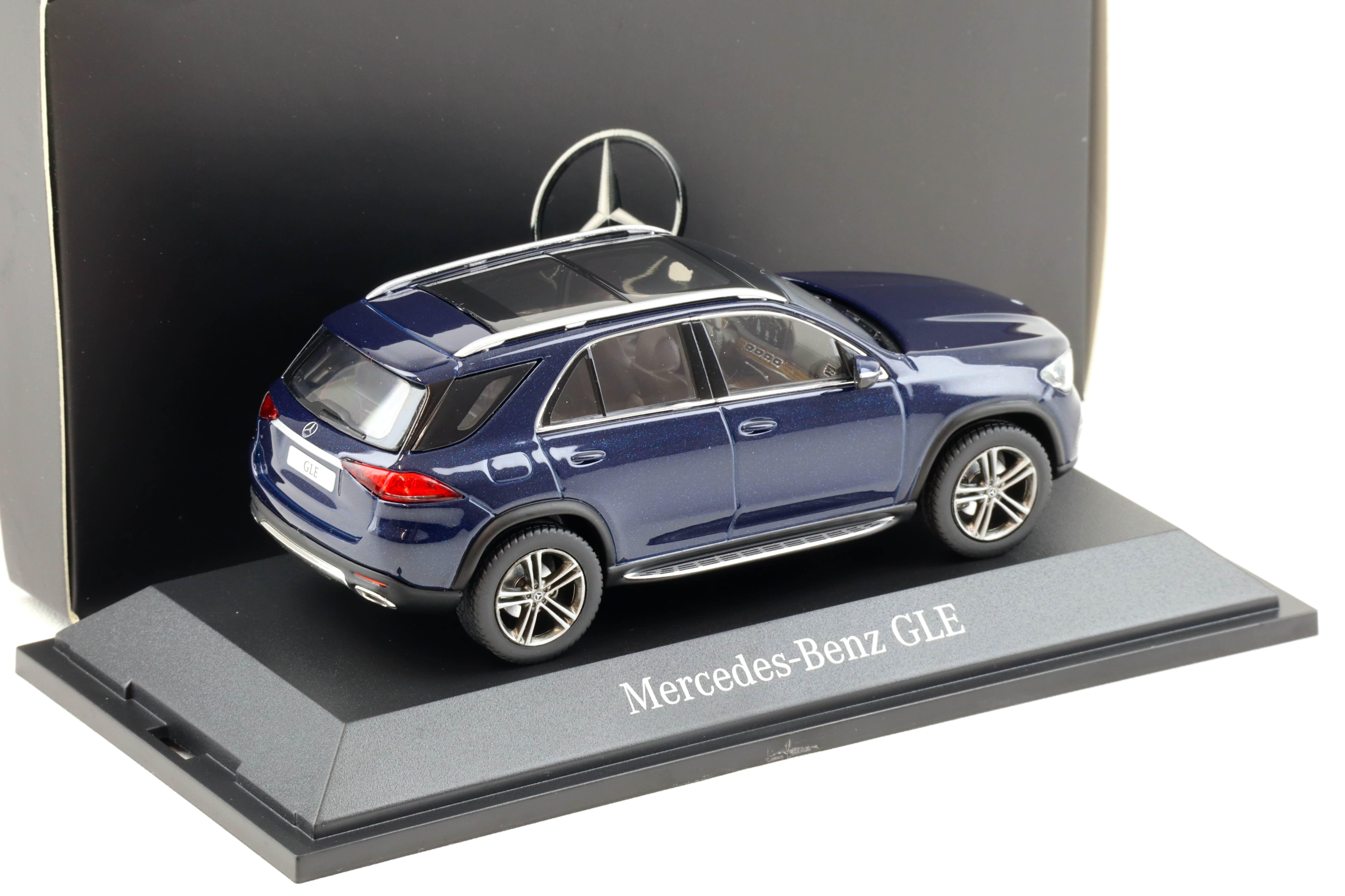 1:43 Norev Mercedes GLE V167 SUV cavansite blue DEALER VERSION