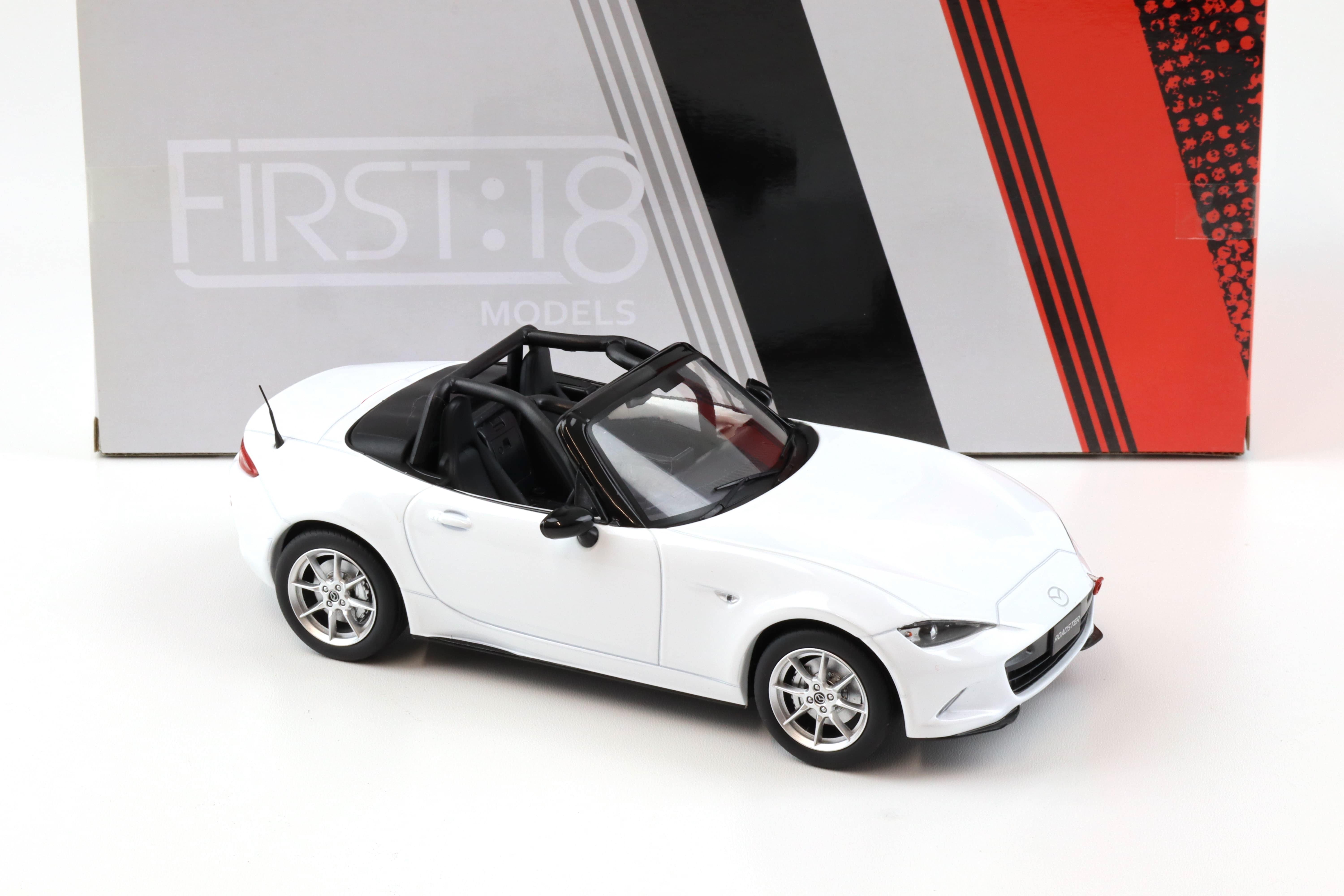 1:18 First18 Mazda MX-5 Roadster NR-A 2015 RHD white