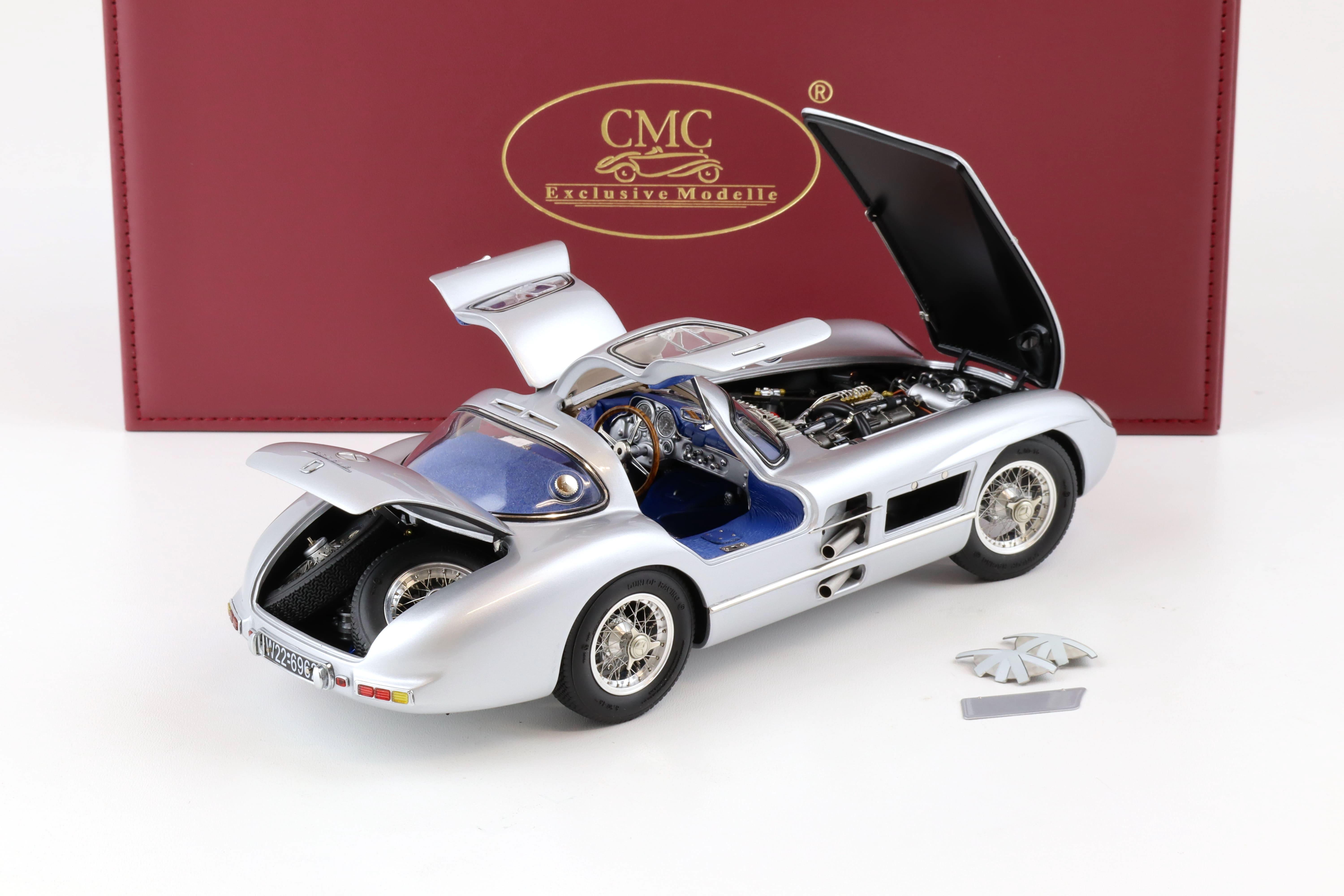 1:18 CMC Mercedes 300 SLR Uhlenhaut Coupe 1955 RAC Tourist Trophy #T1 M-245