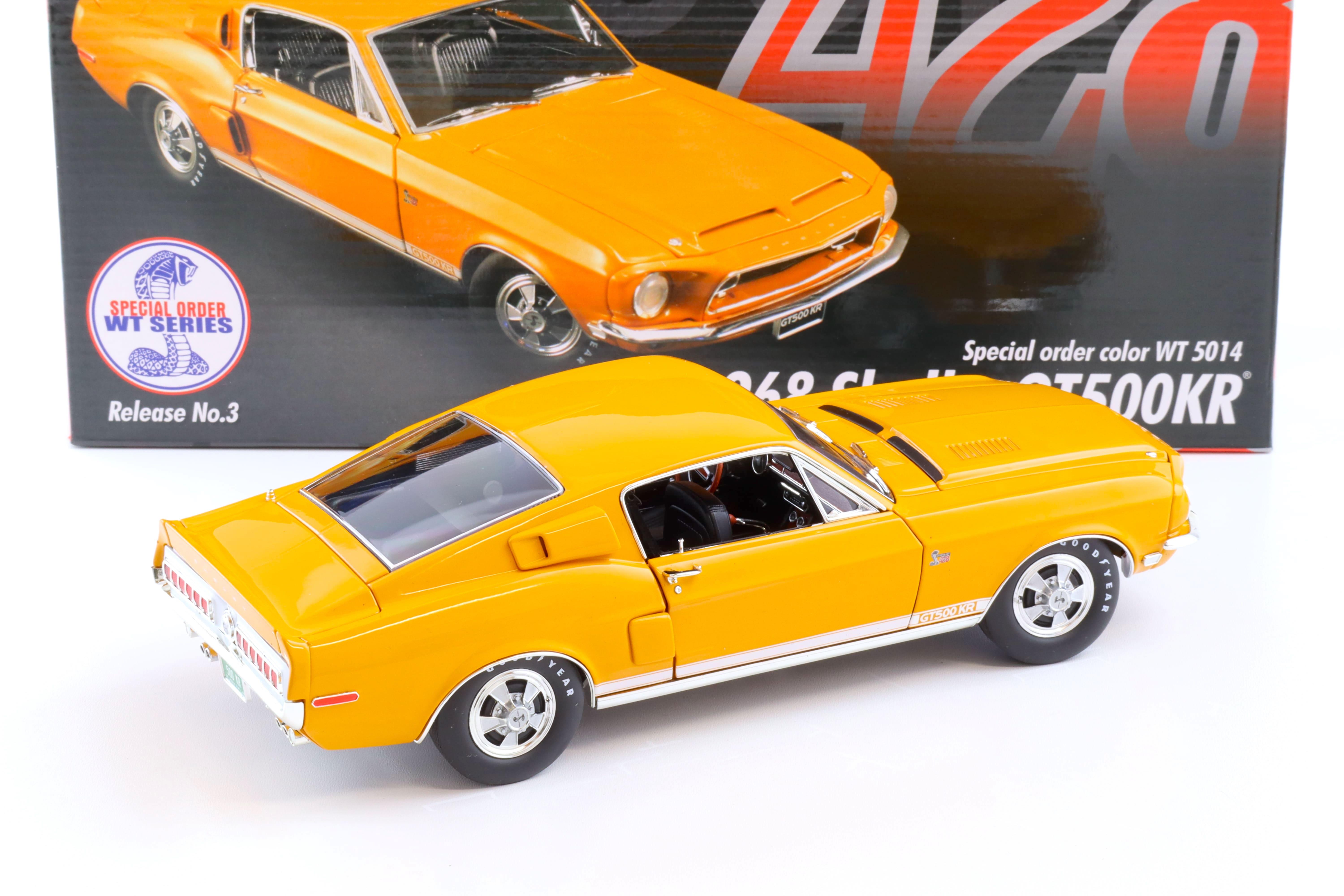 1:18 ACME 1968 Shelby GT500KR orange WT5014 Release No. 3