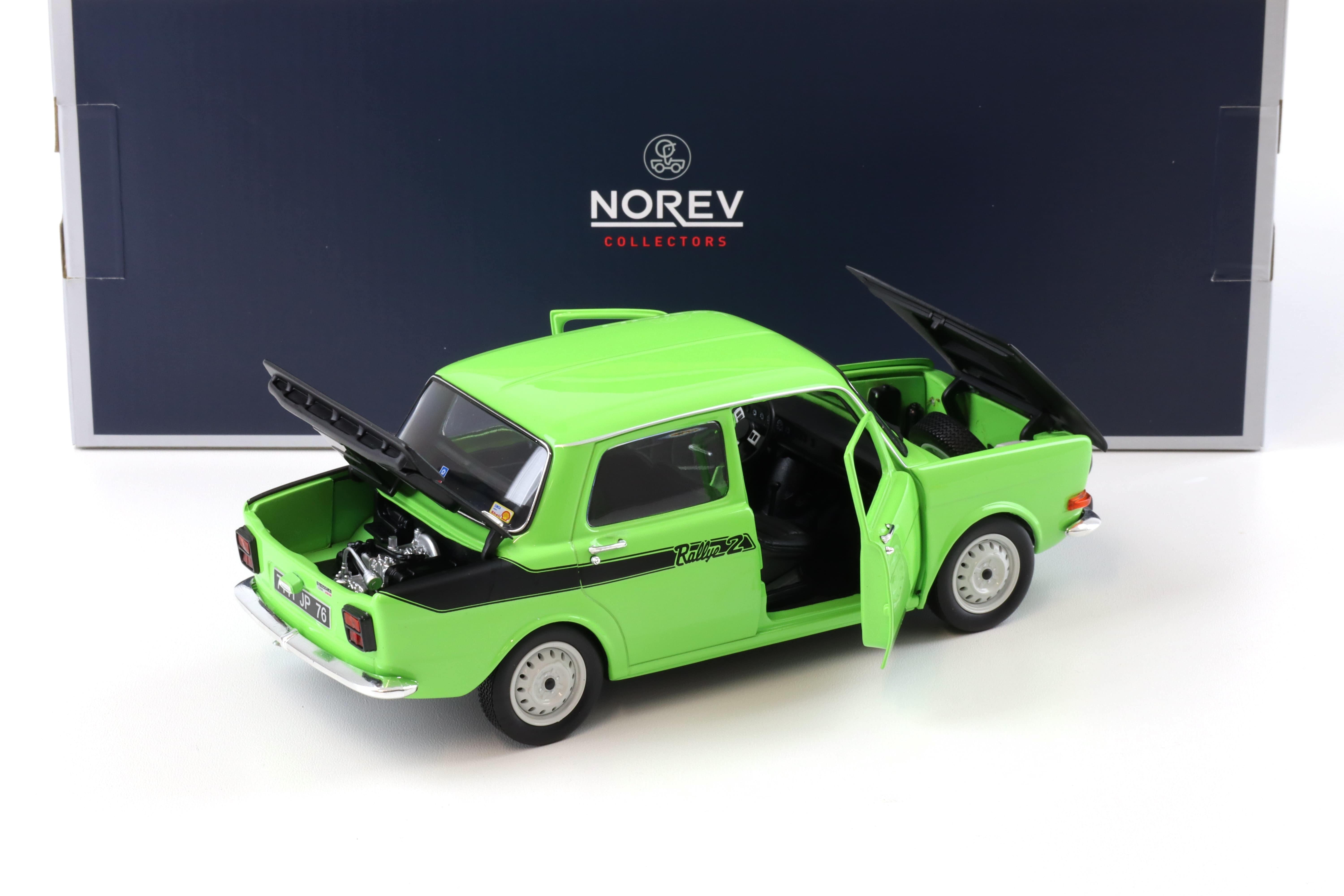 1:18 Norev Simca 1000 Rallye 2 Racing green/ matt black 1976